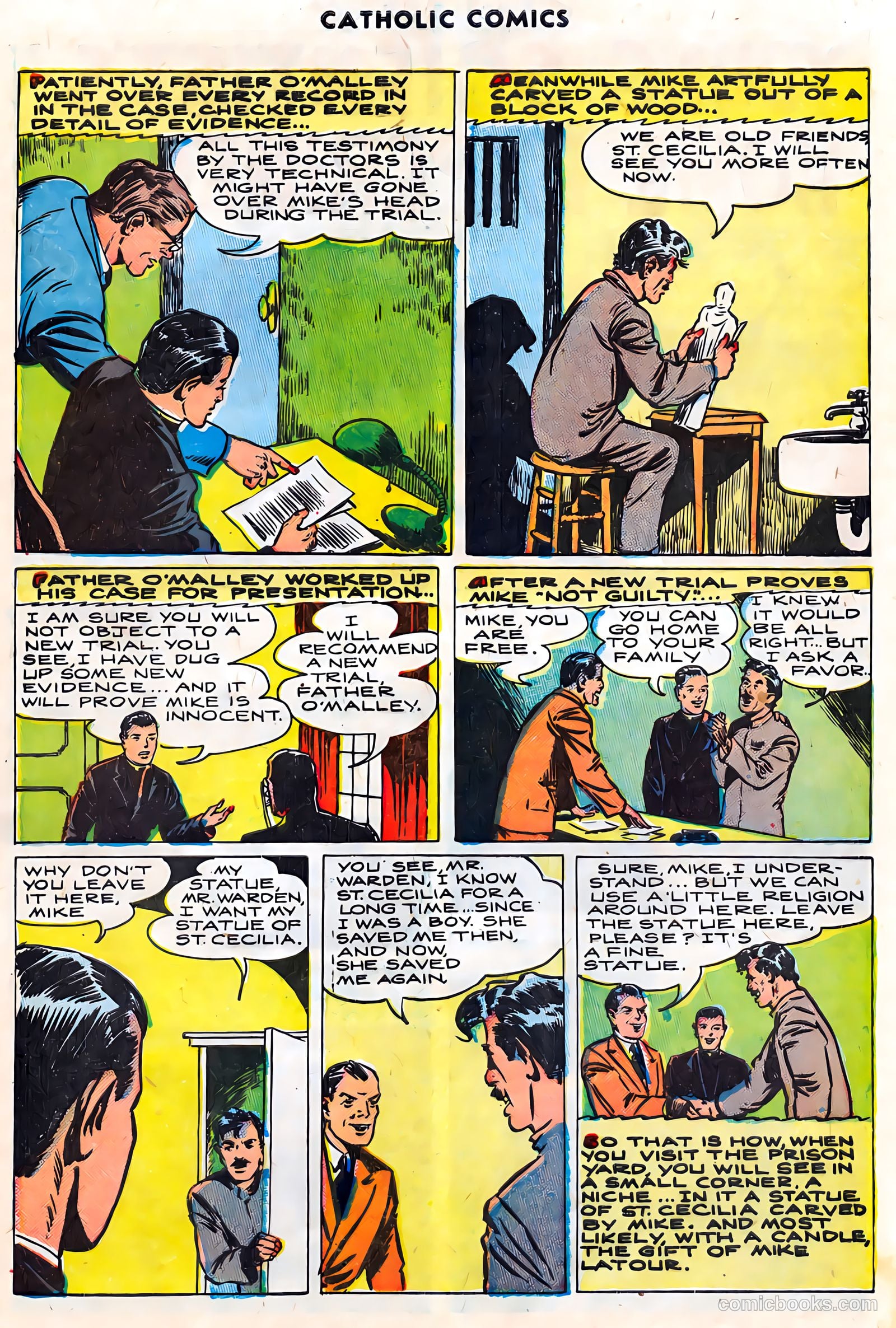 Catholic Comics #3 (1948) — page 15 of 35