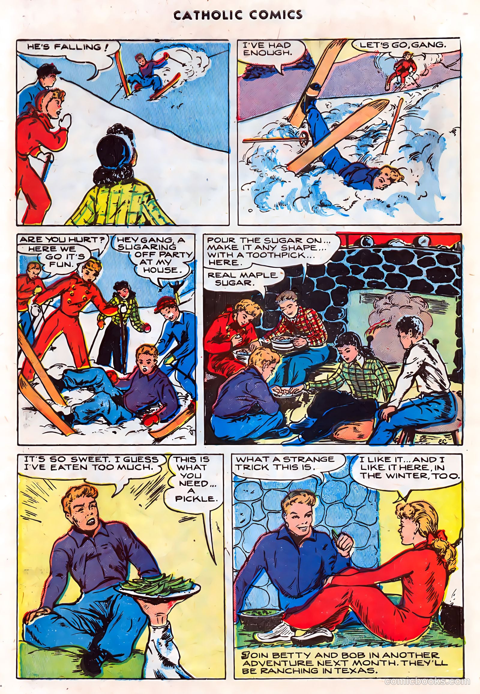 Catholic Comics #3 (1948) — page 21 of 35