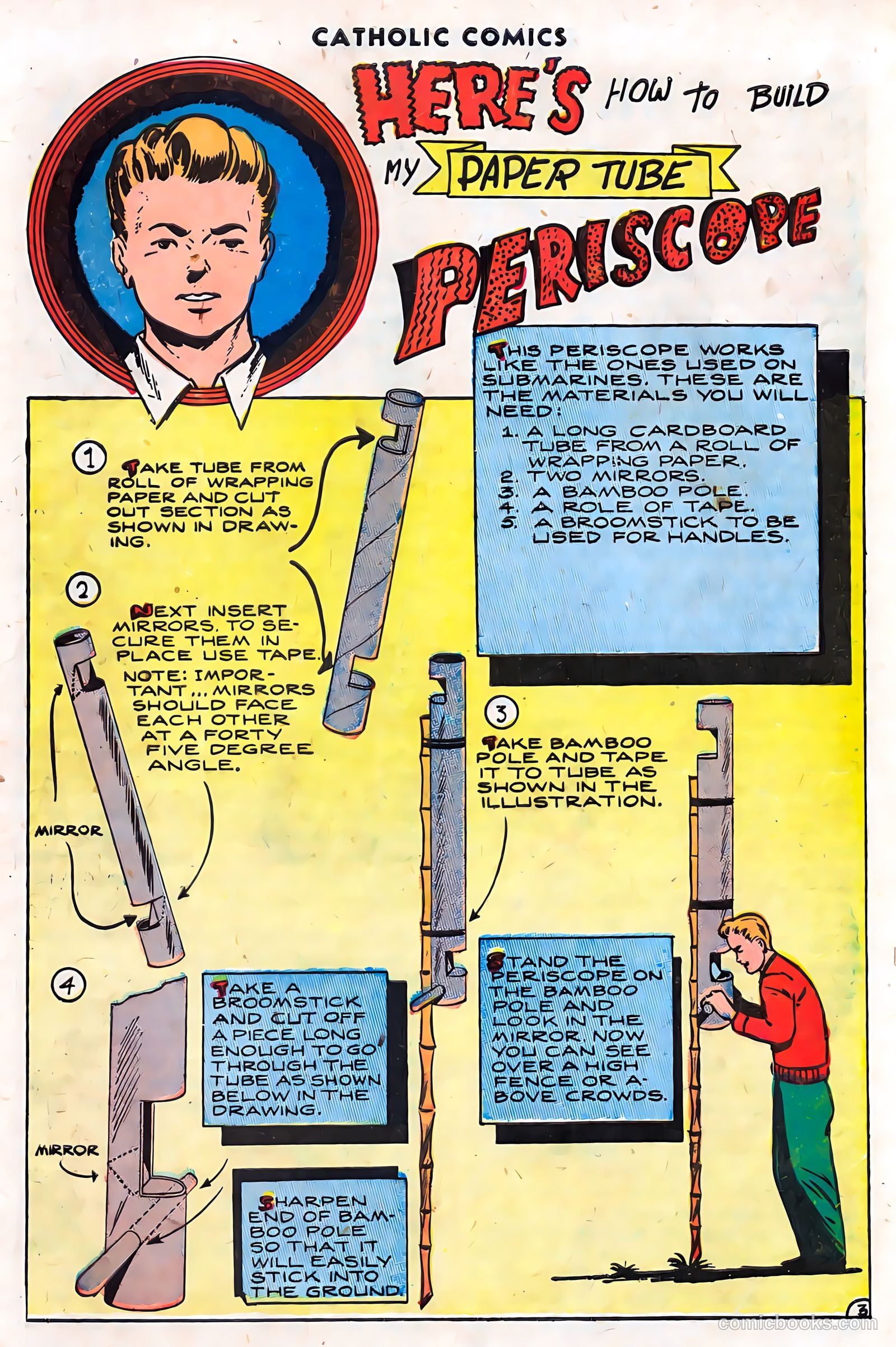Catholic Comics #3 (1948) — page 22 of 35
