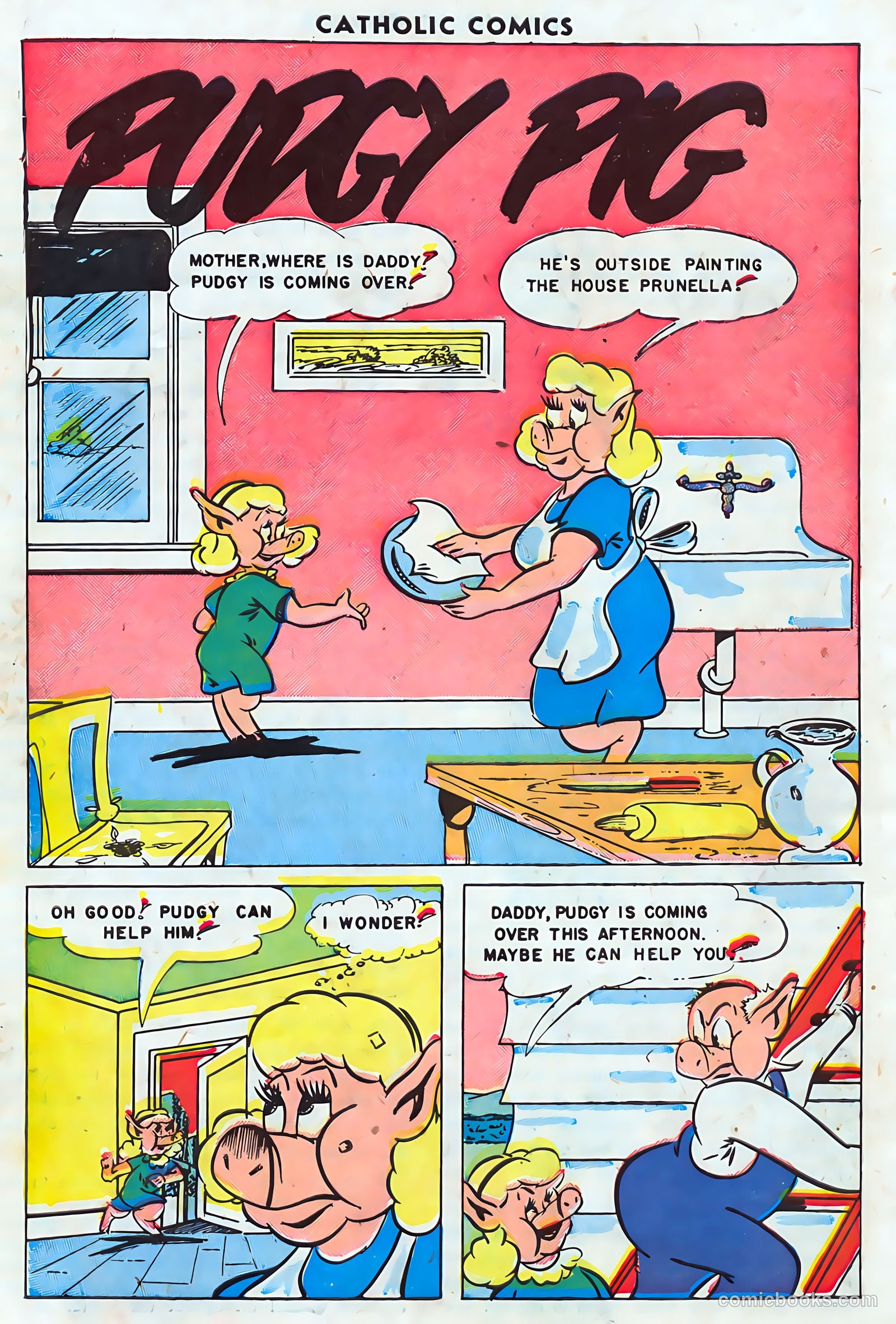 Catholic Comics #3 (1948) — page 25 of 35