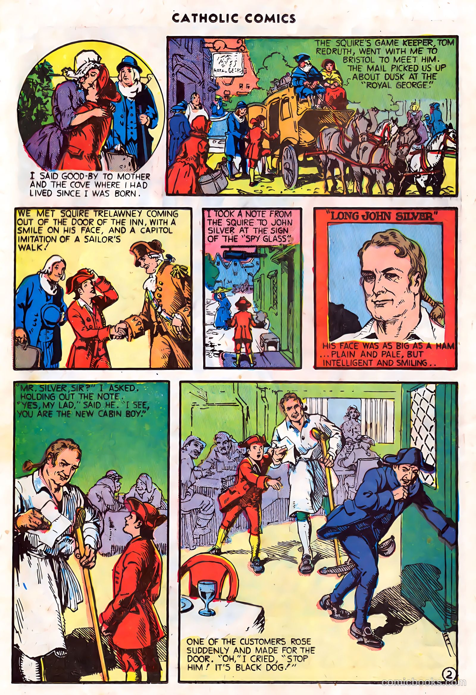 Catholic Comics #3 (1948) — page 29 of 35