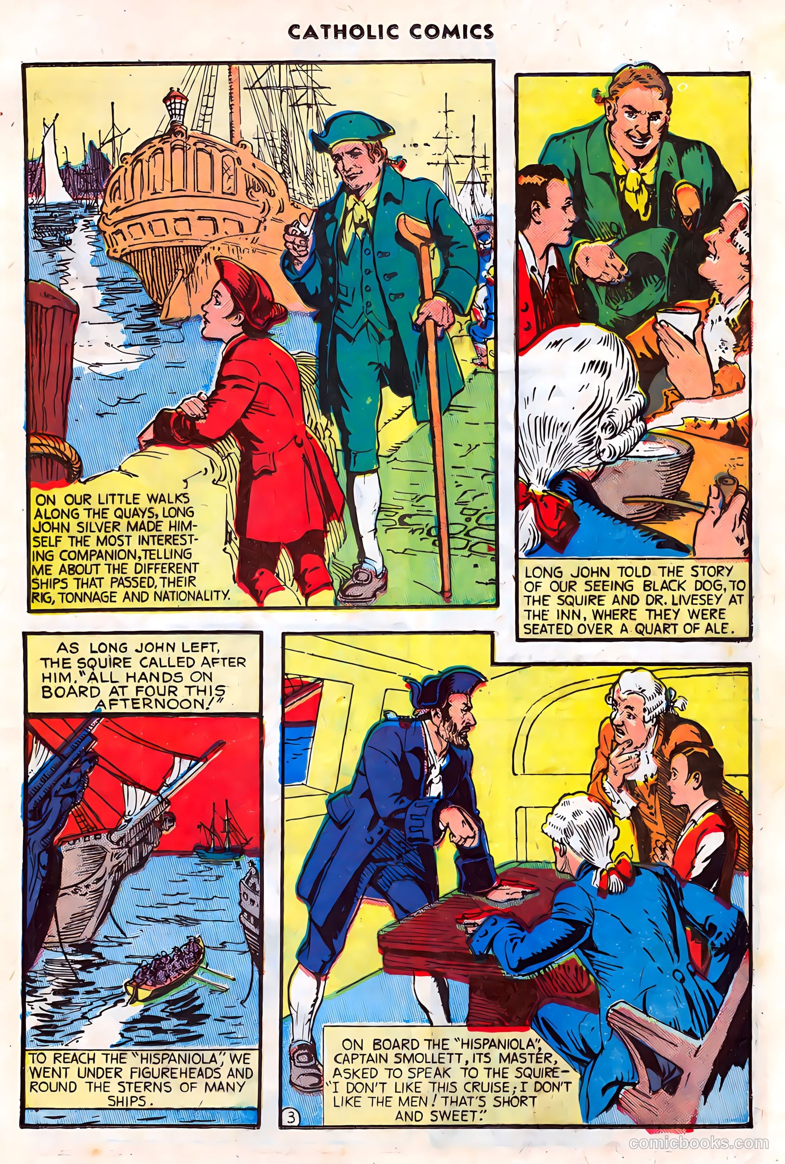 Catholic Comics #3 (1948) — page 30 of 35