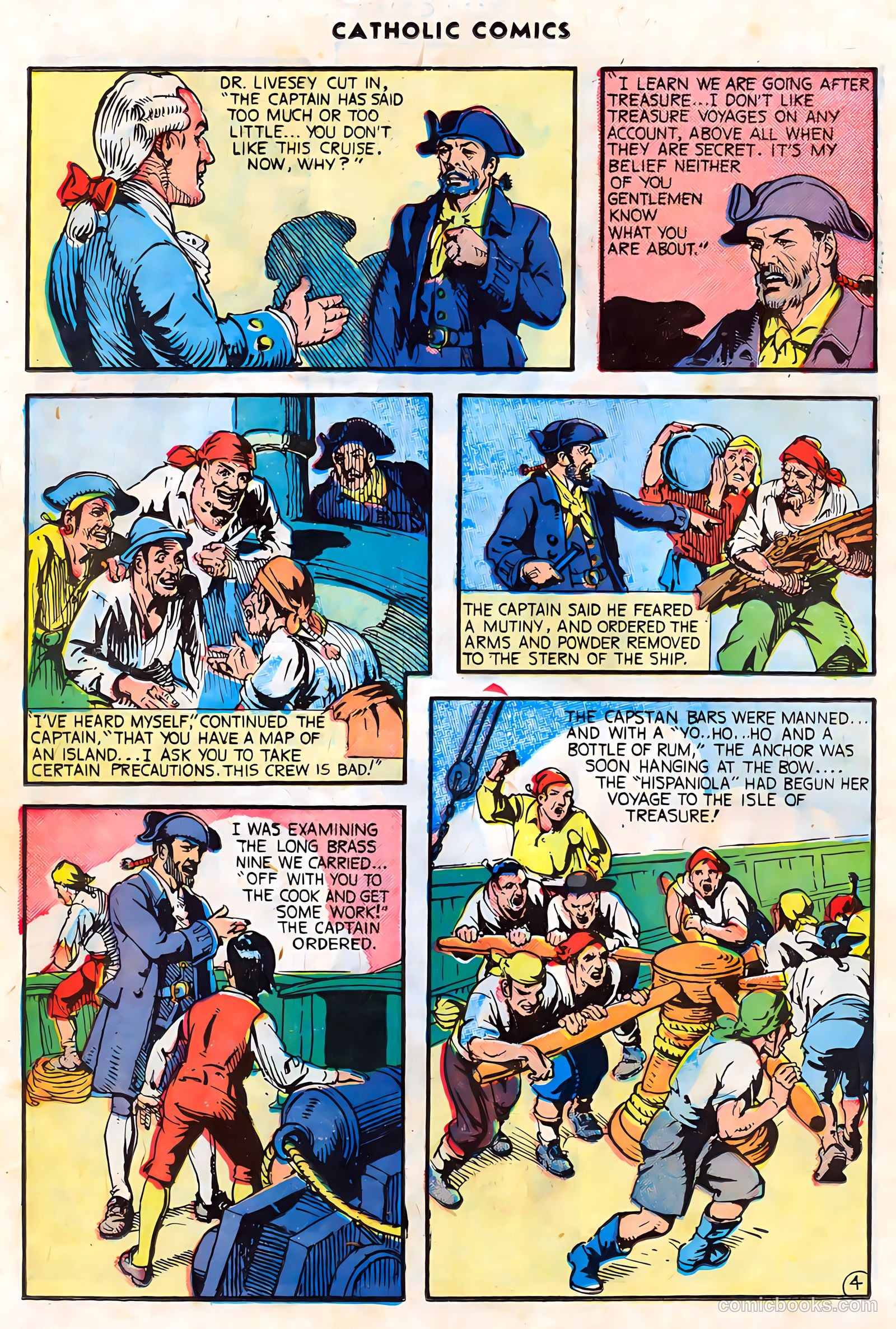 Catholic Comics #3 (1948) — page 31 of 35