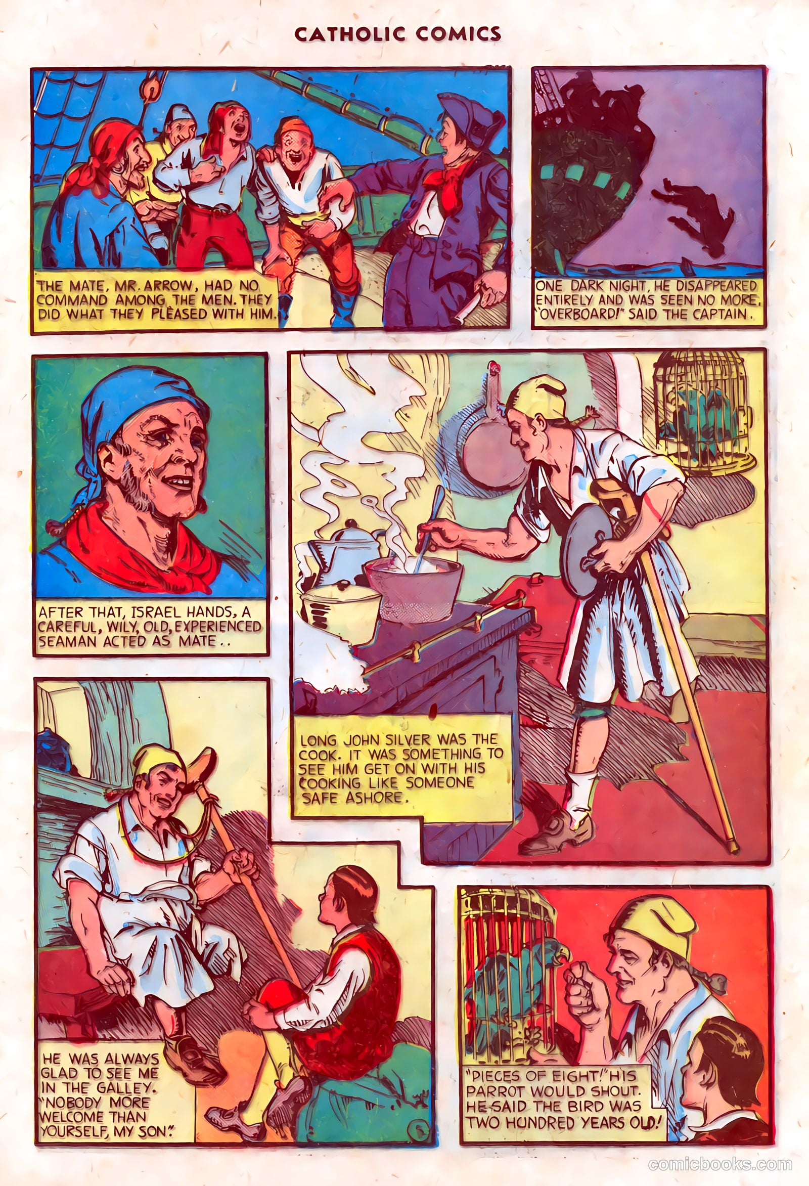 Catholic Comics #3 (1948) — page 32 of 35