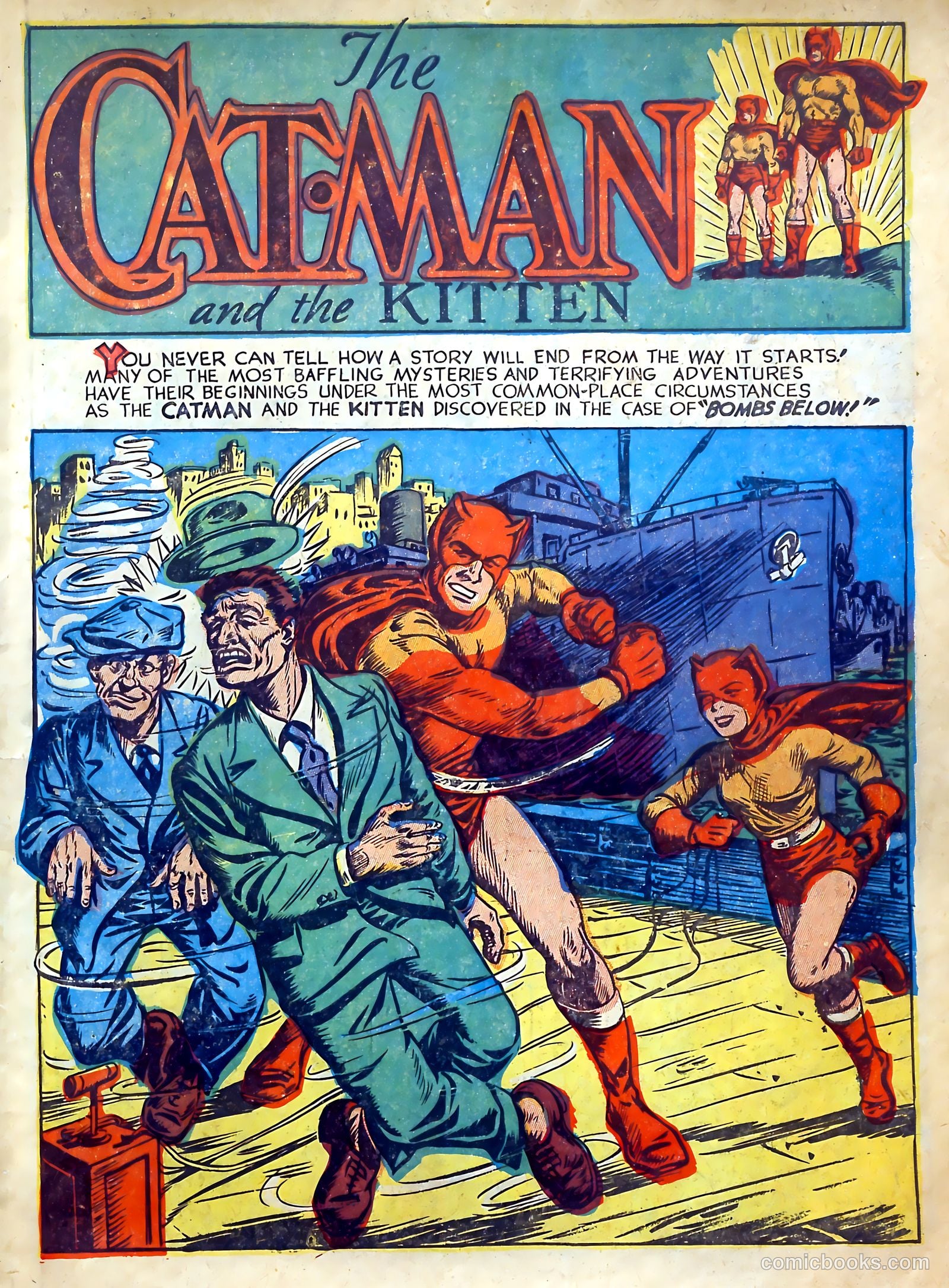 Catman #24 (1941) — page 2 of 50