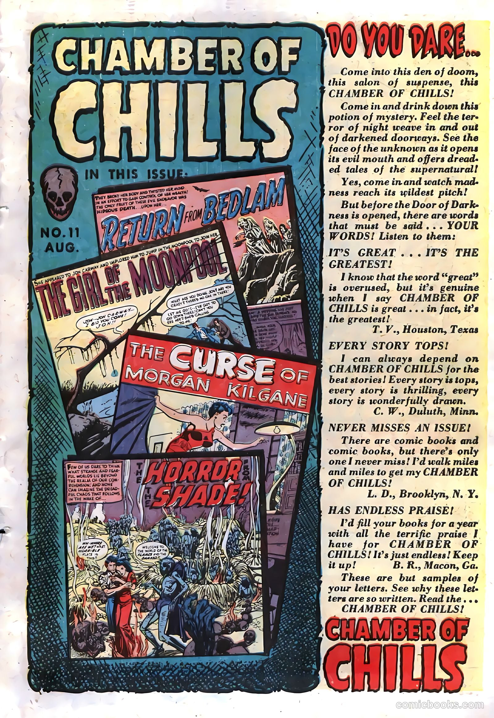 Chamber of Chills #11 (2024, MBartist) — page 2 of 33