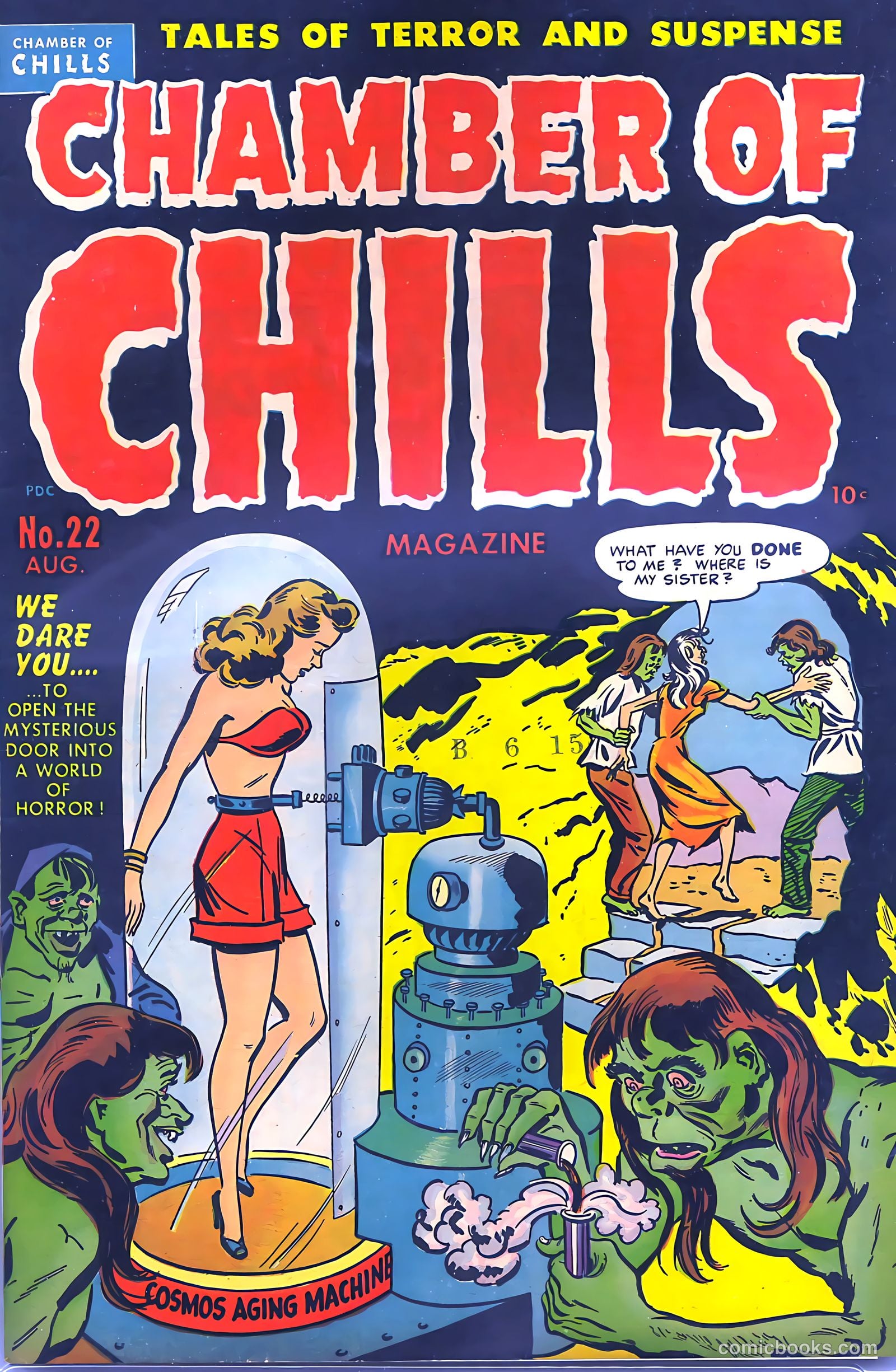 Chamber of Chills #2 cover