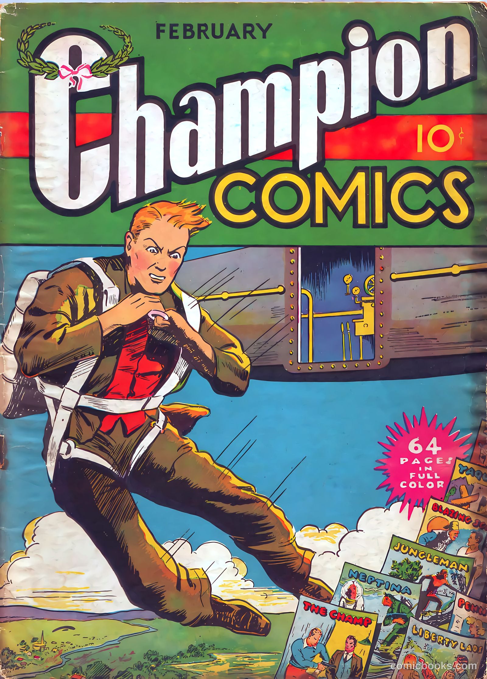 Champion Comics #4 (1940) — page 1 of 68