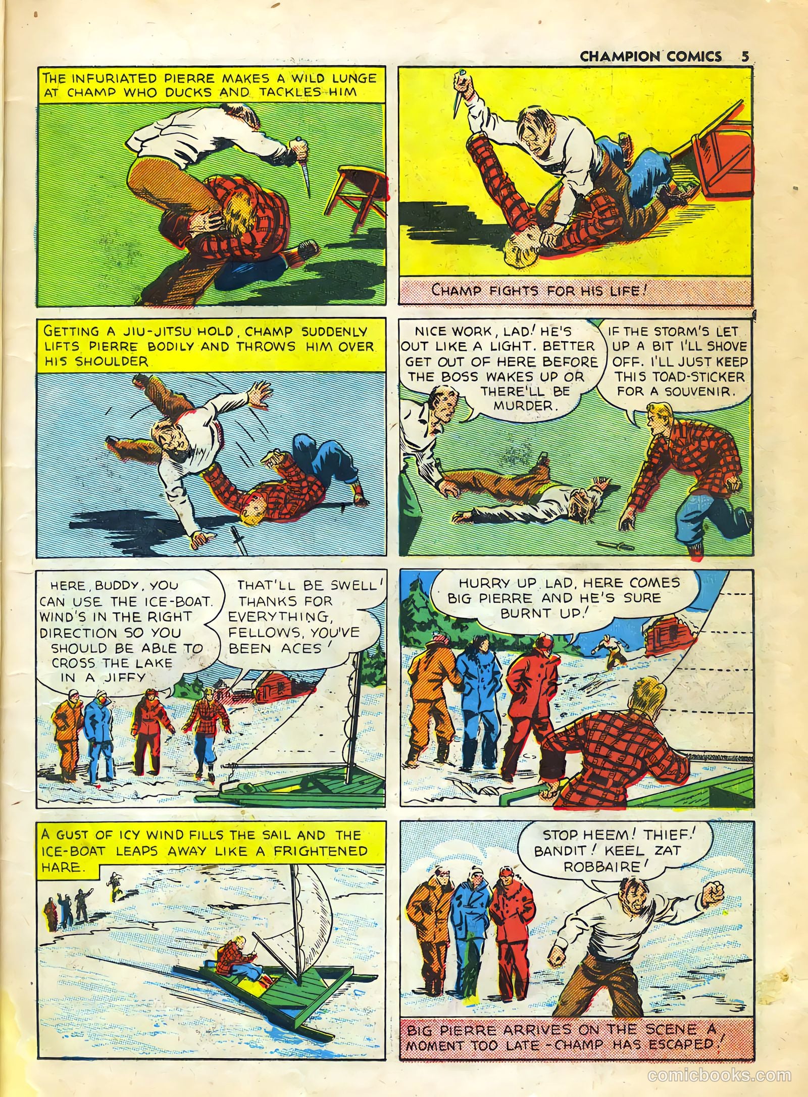 Champion Comics #7 (1940) — page 6 of 66