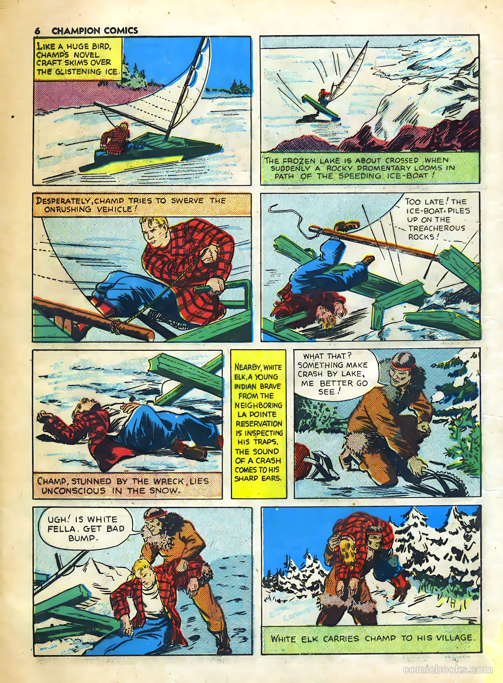 Champion Comics #7 (1940) — page 7 of 66