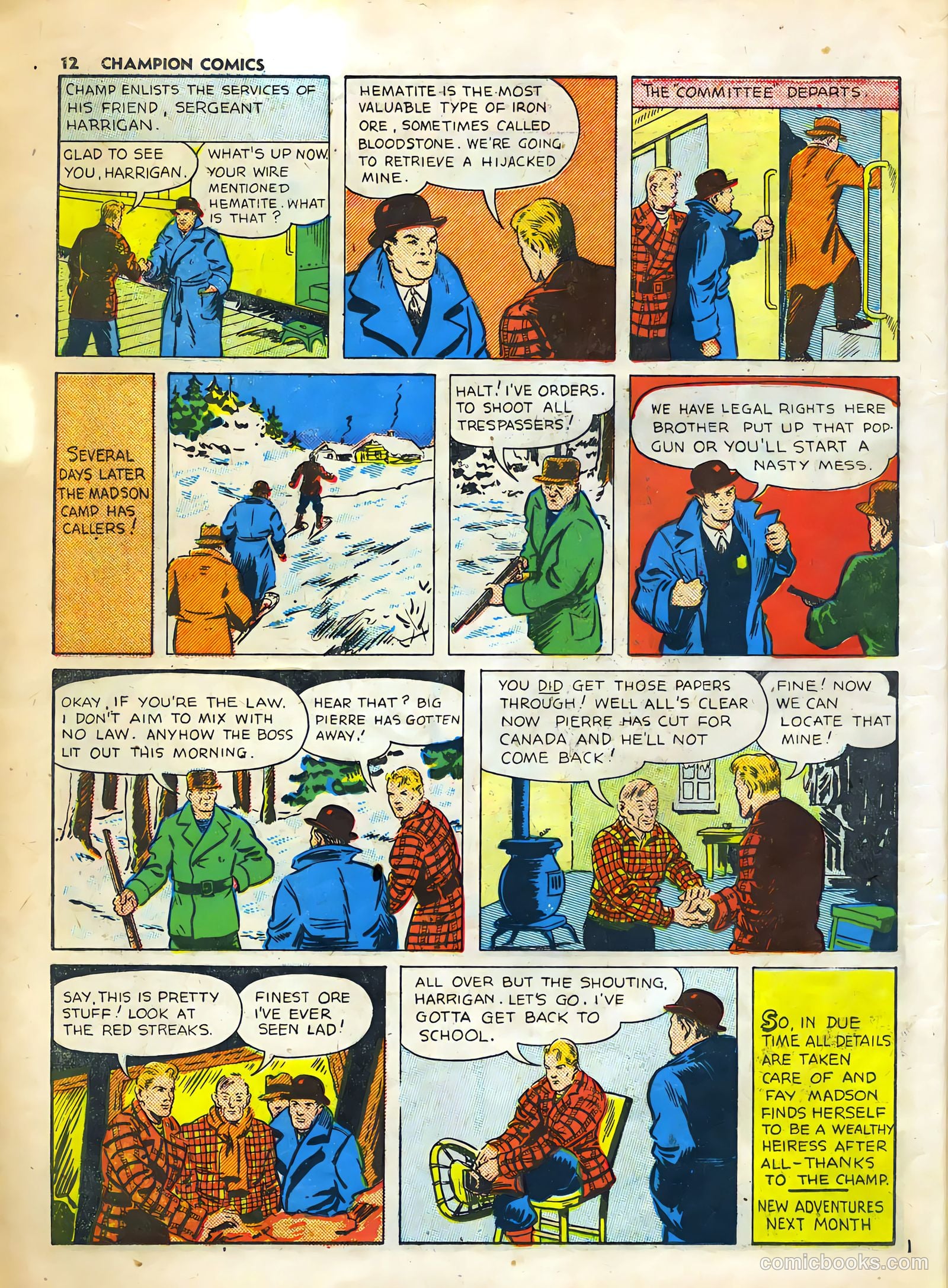 Champion Comics #7 (1940) — page 13 of 66