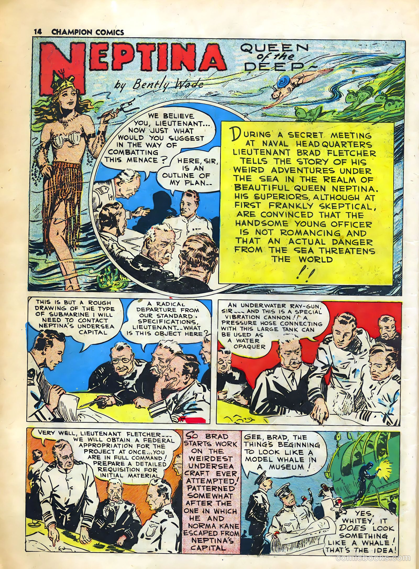 Champion Comics #7 (1940) — page 15 of 66