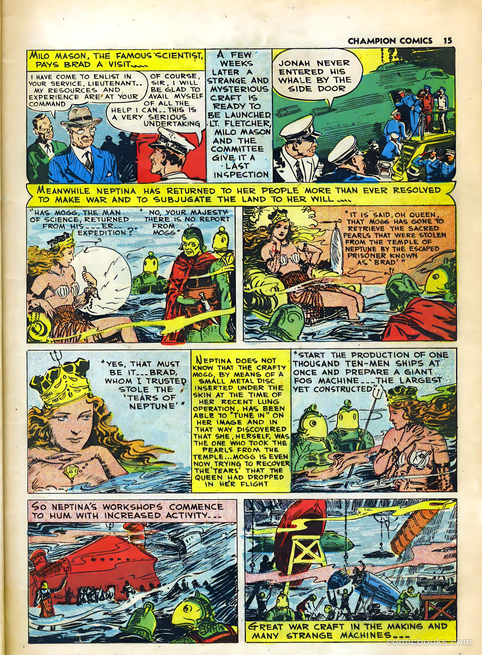 Champion Comics #7 (1940) — page 16 of 66