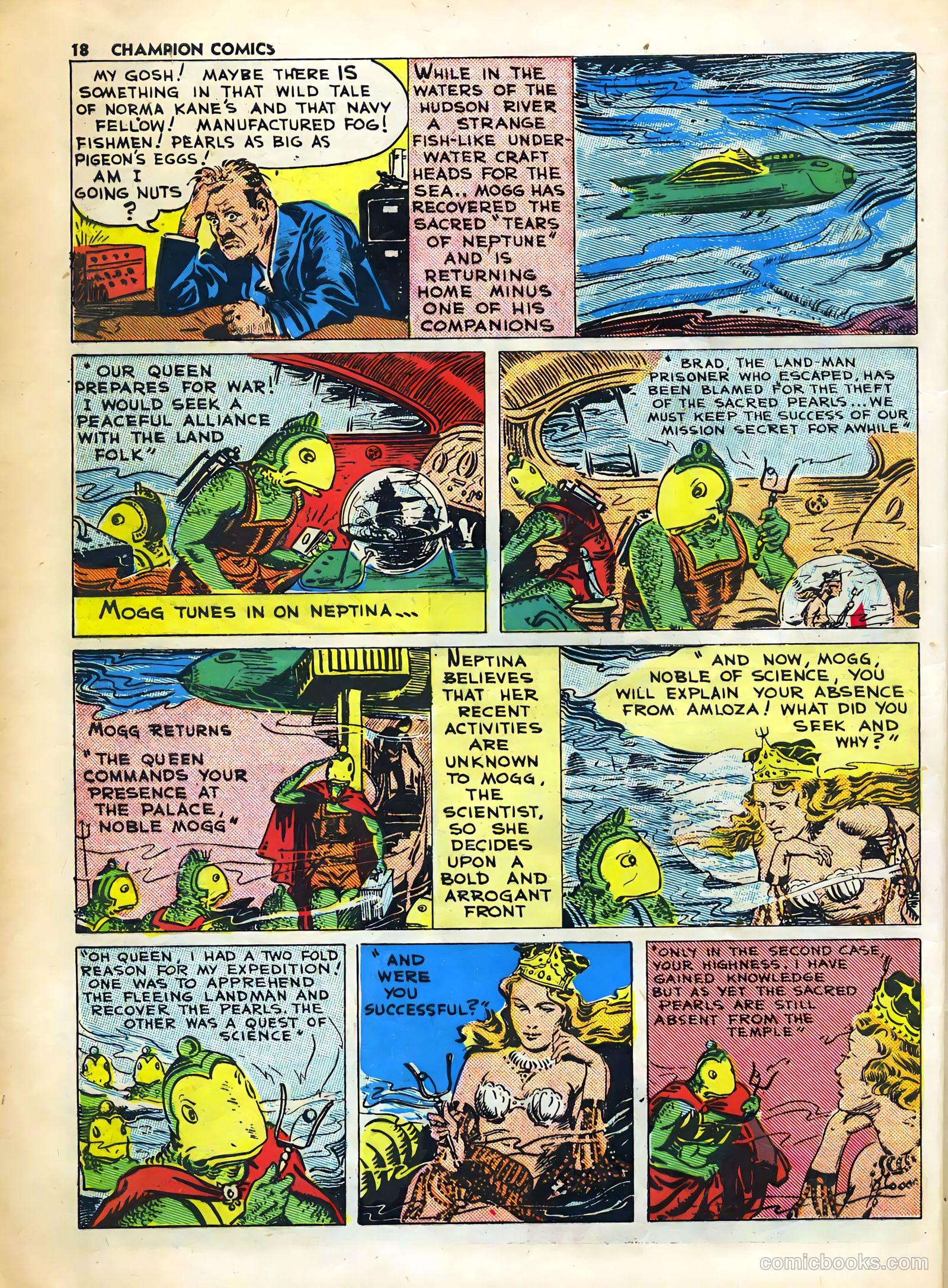 Champion Comics #7 (1940) — page 19 of 66