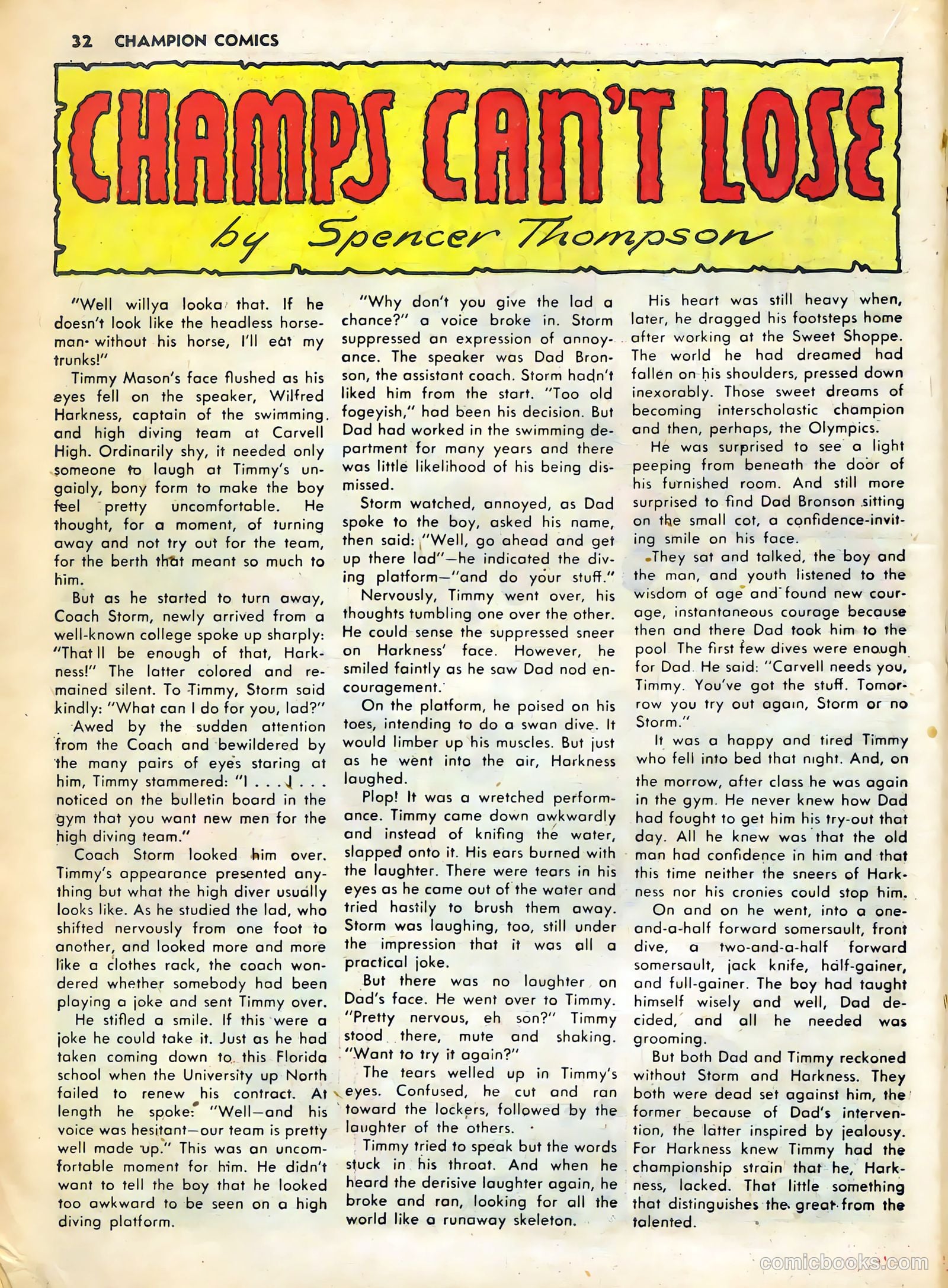 Champion Comics #7 (1940) — page 33 of 66