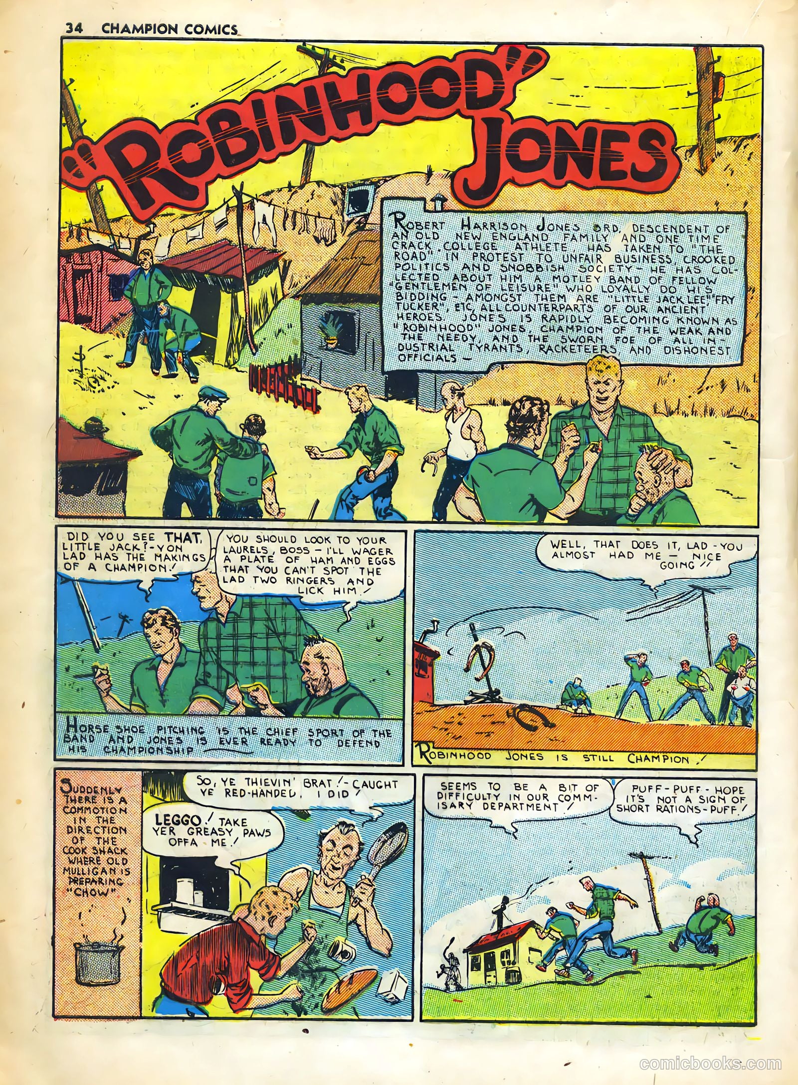 Champion Comics #7 (1940) — page 35 of 66