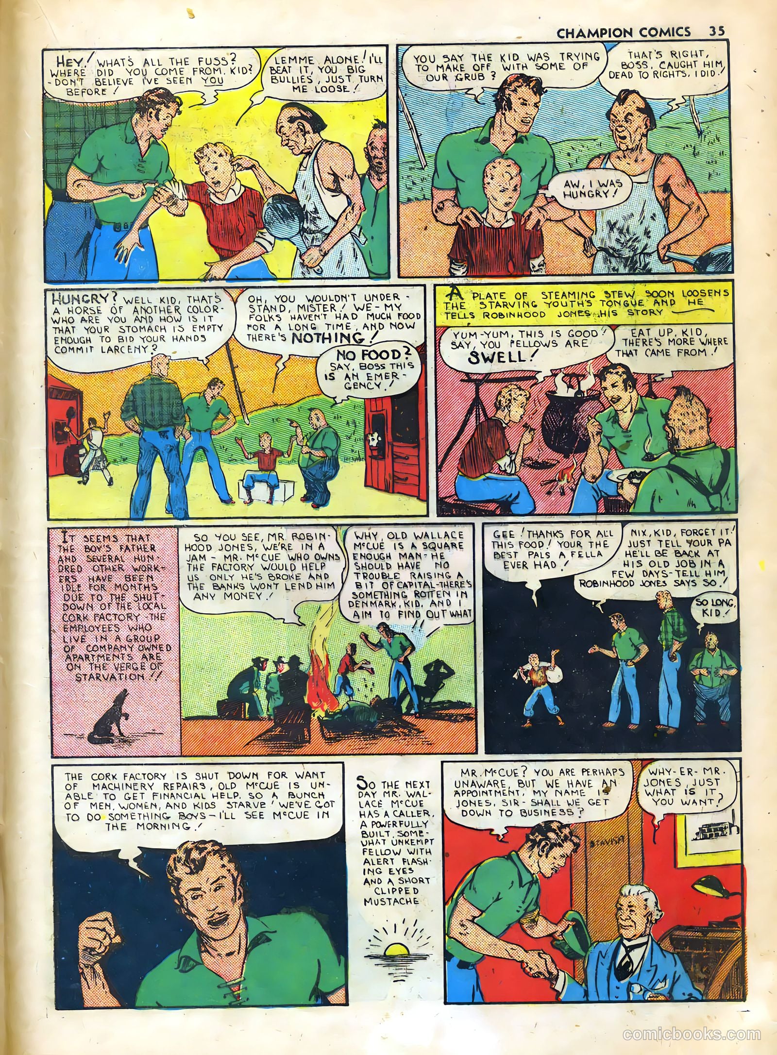 Champion Comics #7 (1940) — page 36 of 66