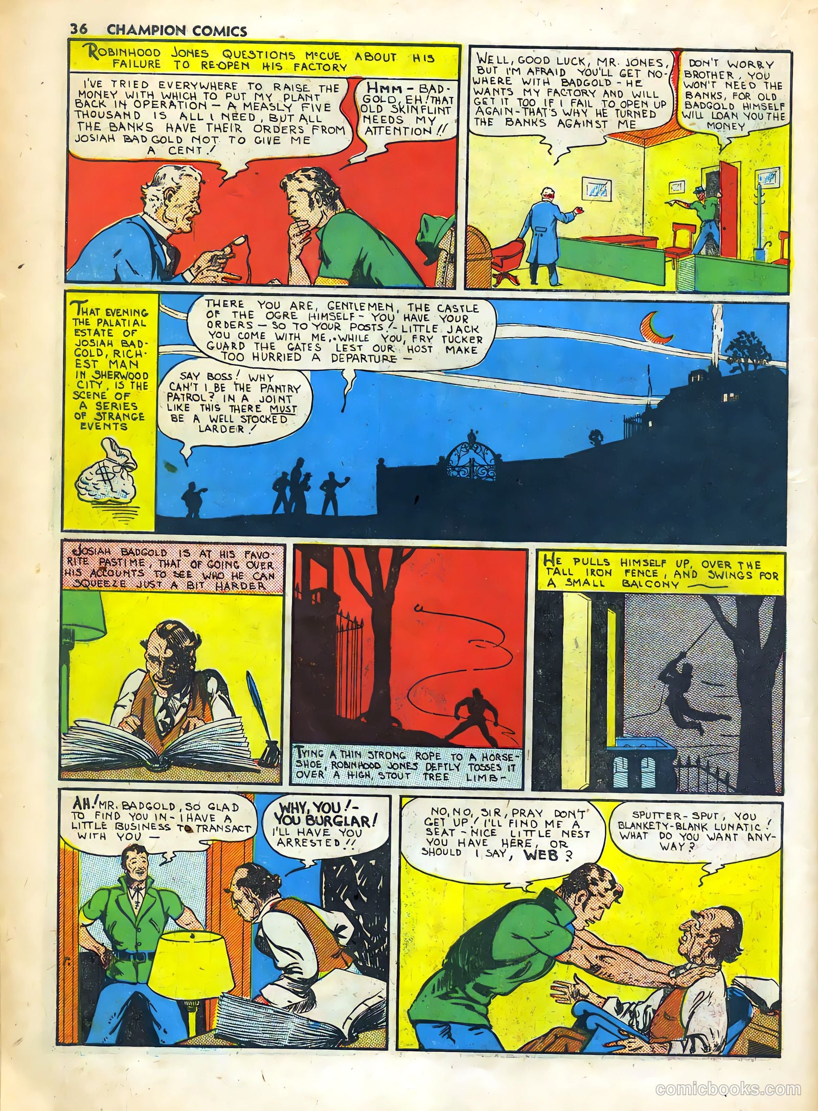 Champion Comics #7 (1940) — page 37 of 66