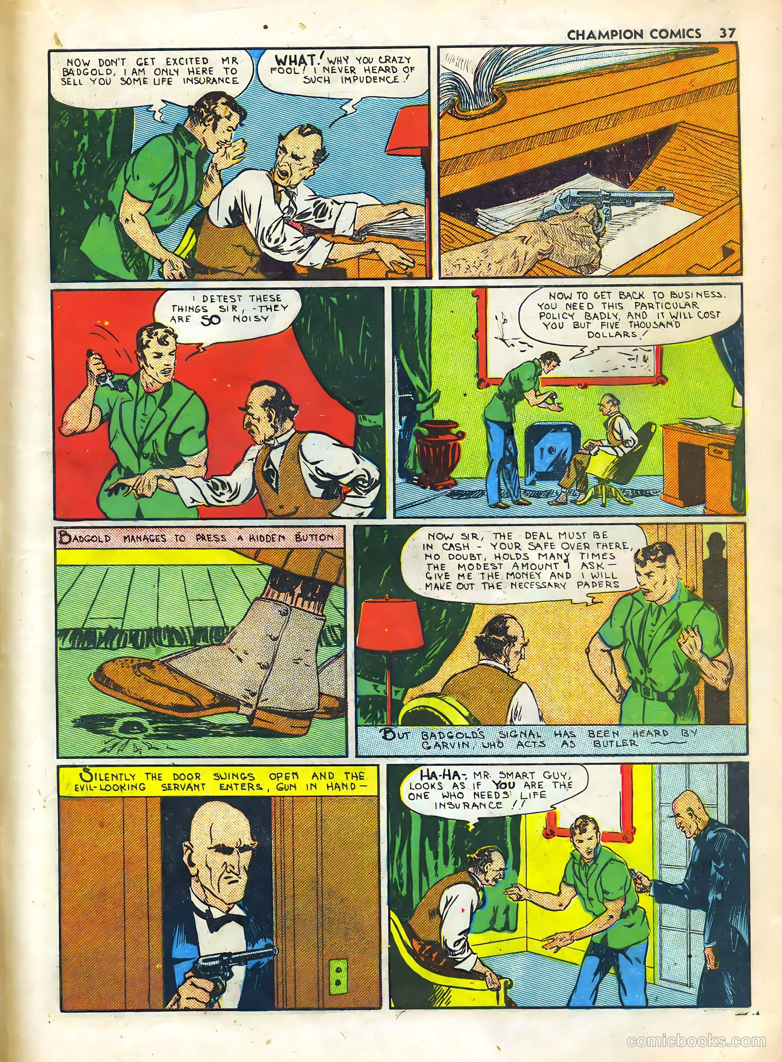 Champion Comics #7 (1940) — page 38 of 66