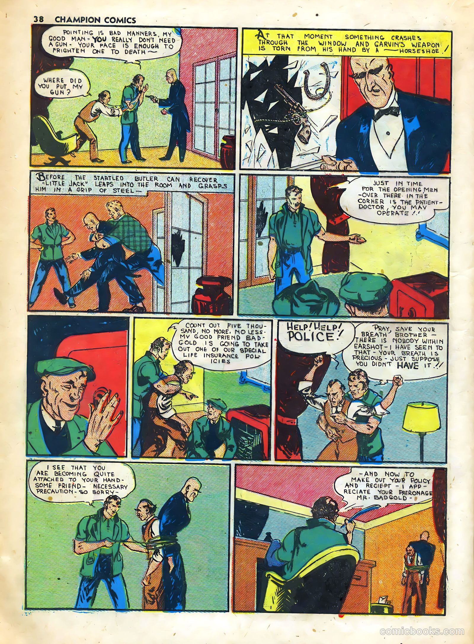 Champion Comics #7 (1940) — page 39 of 66