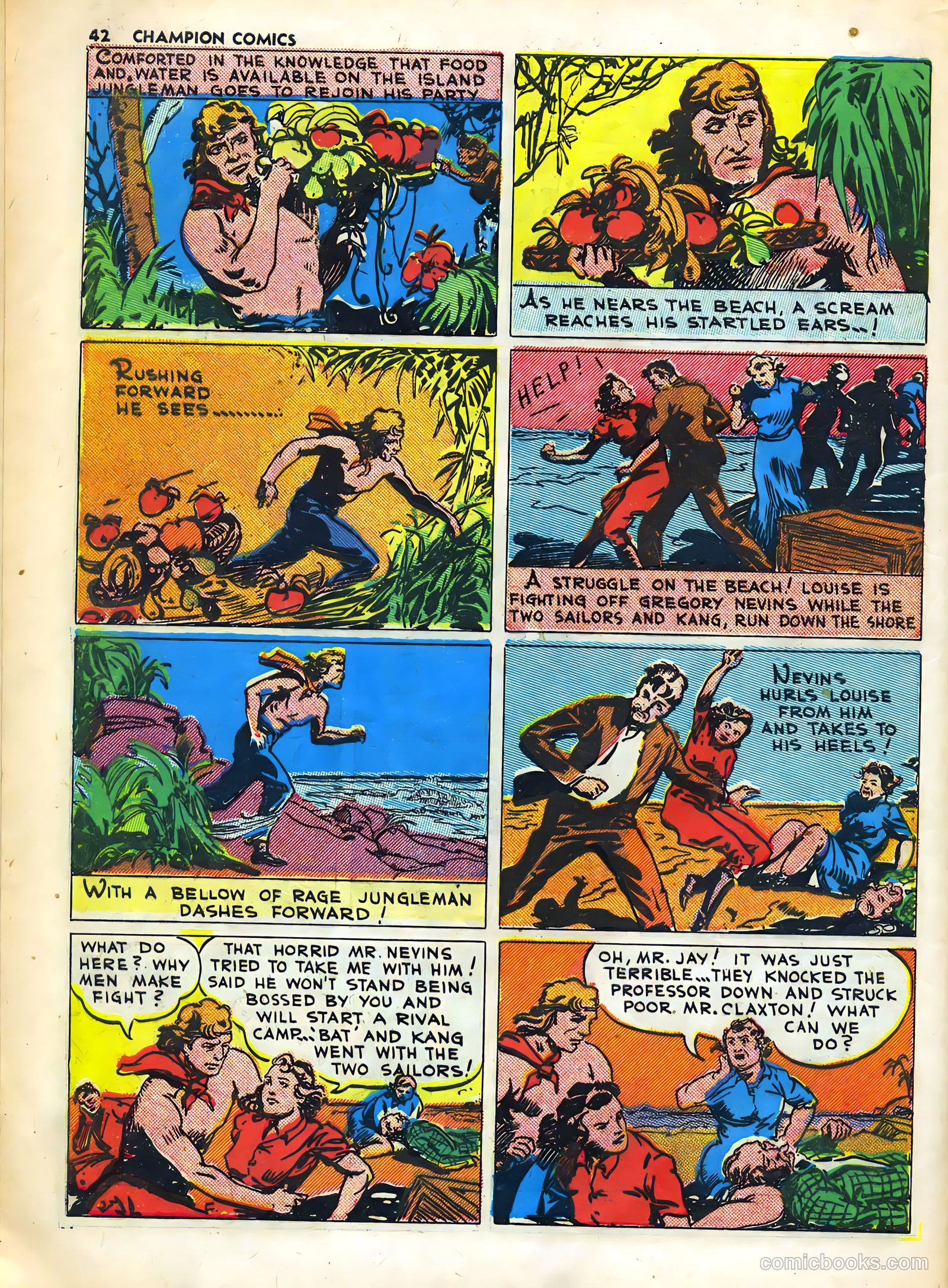 Champion Comics #7 (1940) — page 43 of 66