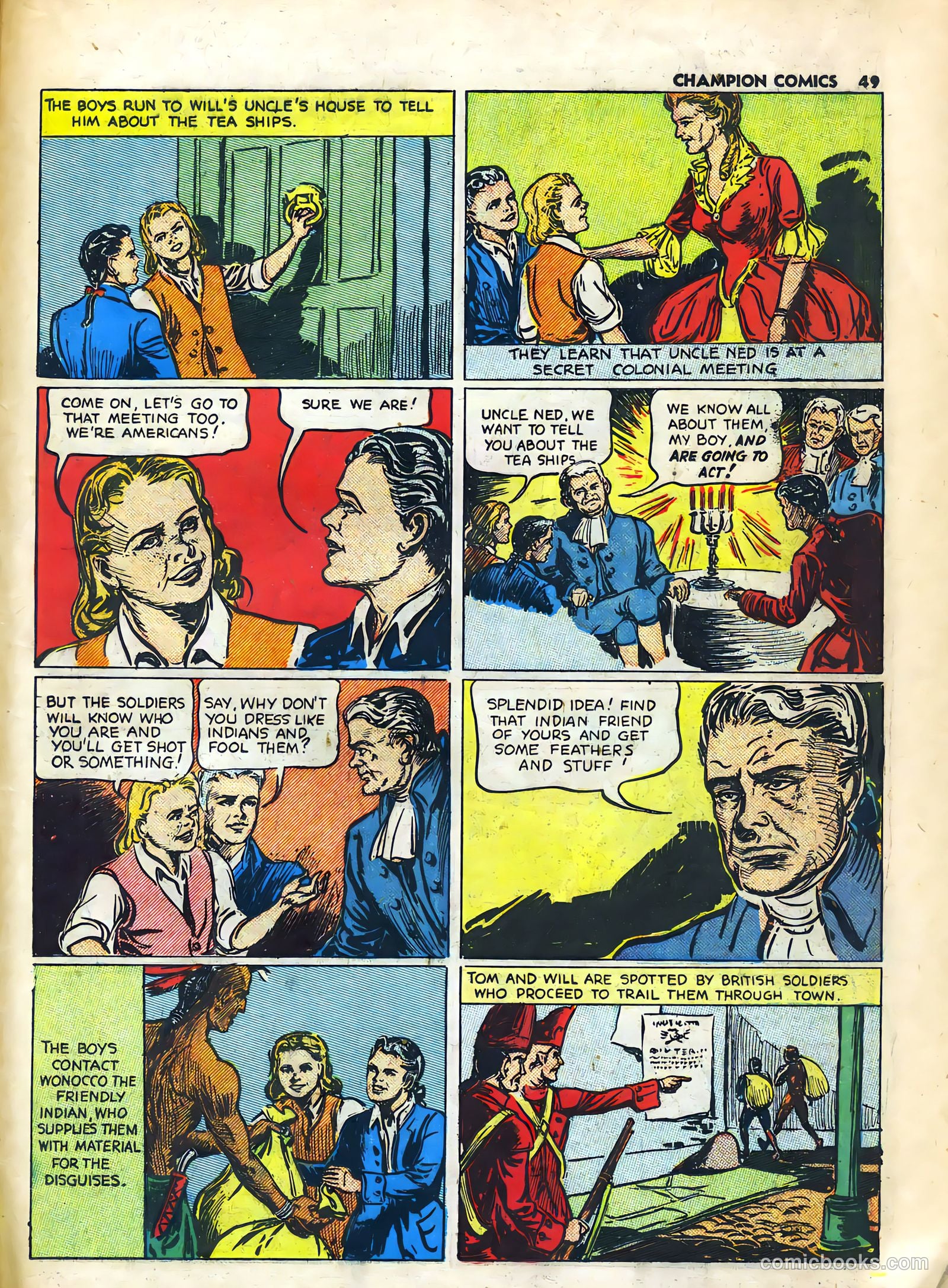 Champion Comics #7 (1940) — page 50 of 66