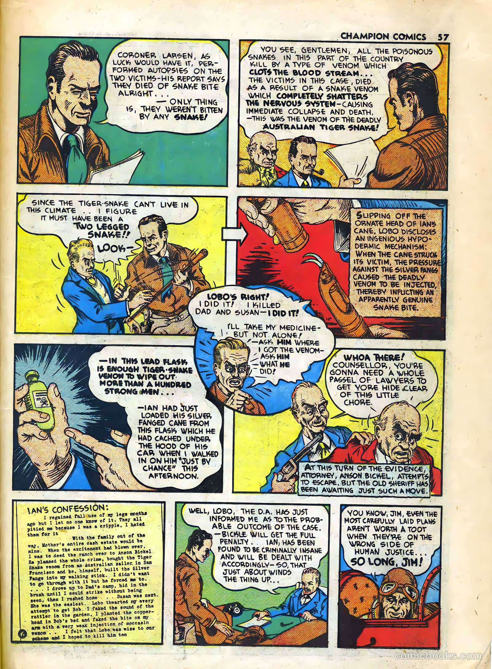 Champion Comics #7 (1940) — page 58 of 66