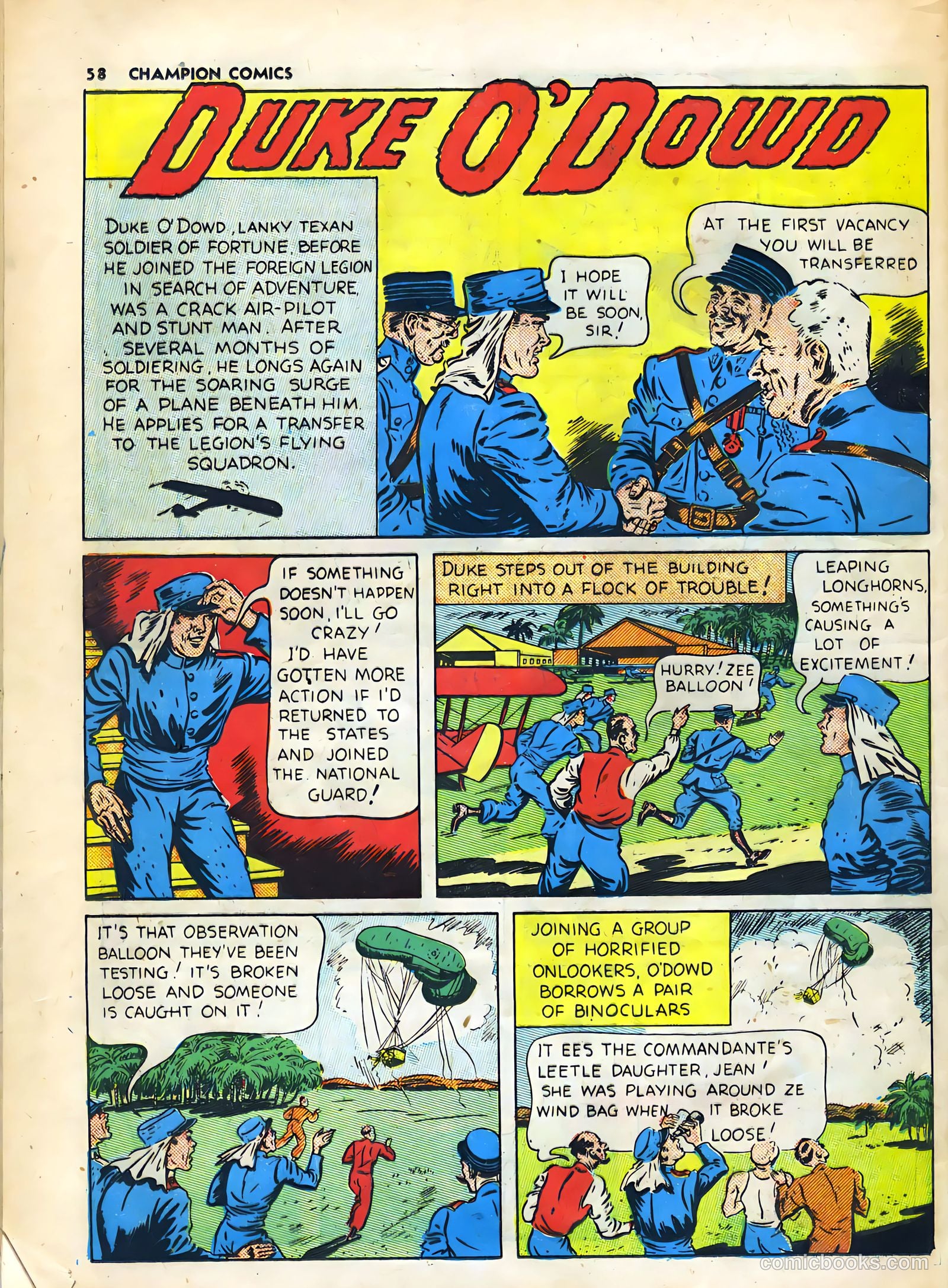 Champion Comics #7 (1940) — page 59 of 66