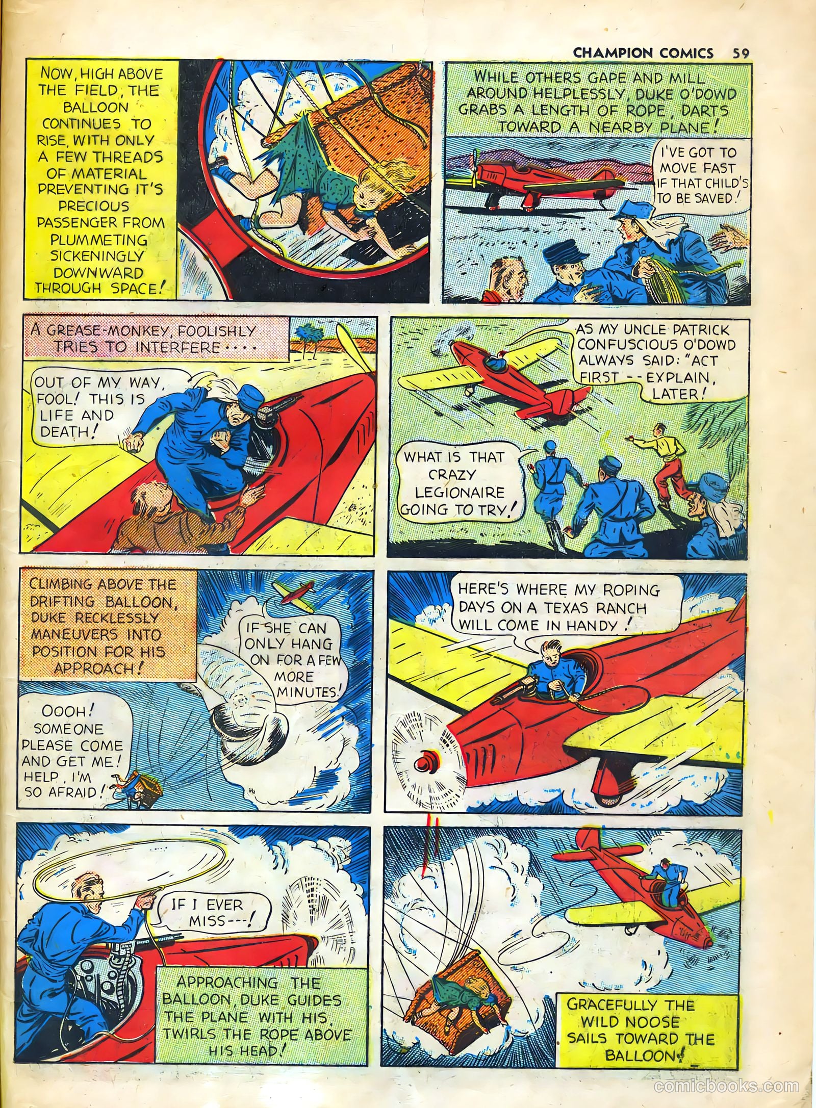 Champion Comics #7 (1940) — page 60 of 66
