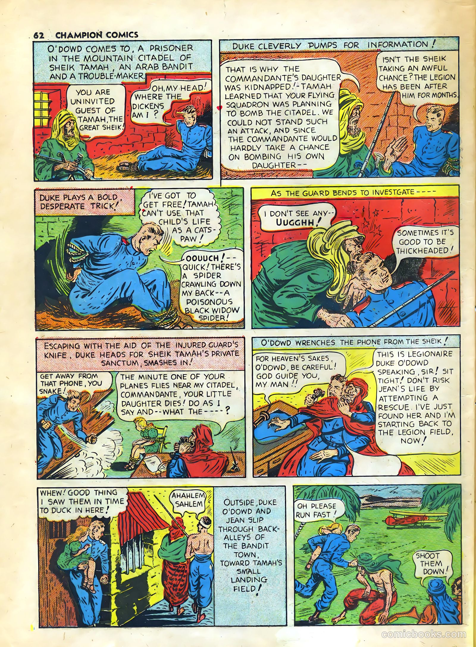 Champion Comics #7 (1940) — page 63 of 66