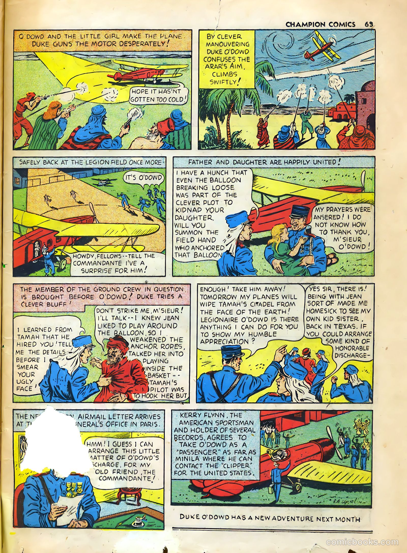 Champion Comics #7 (1940) — page 64 of 66
