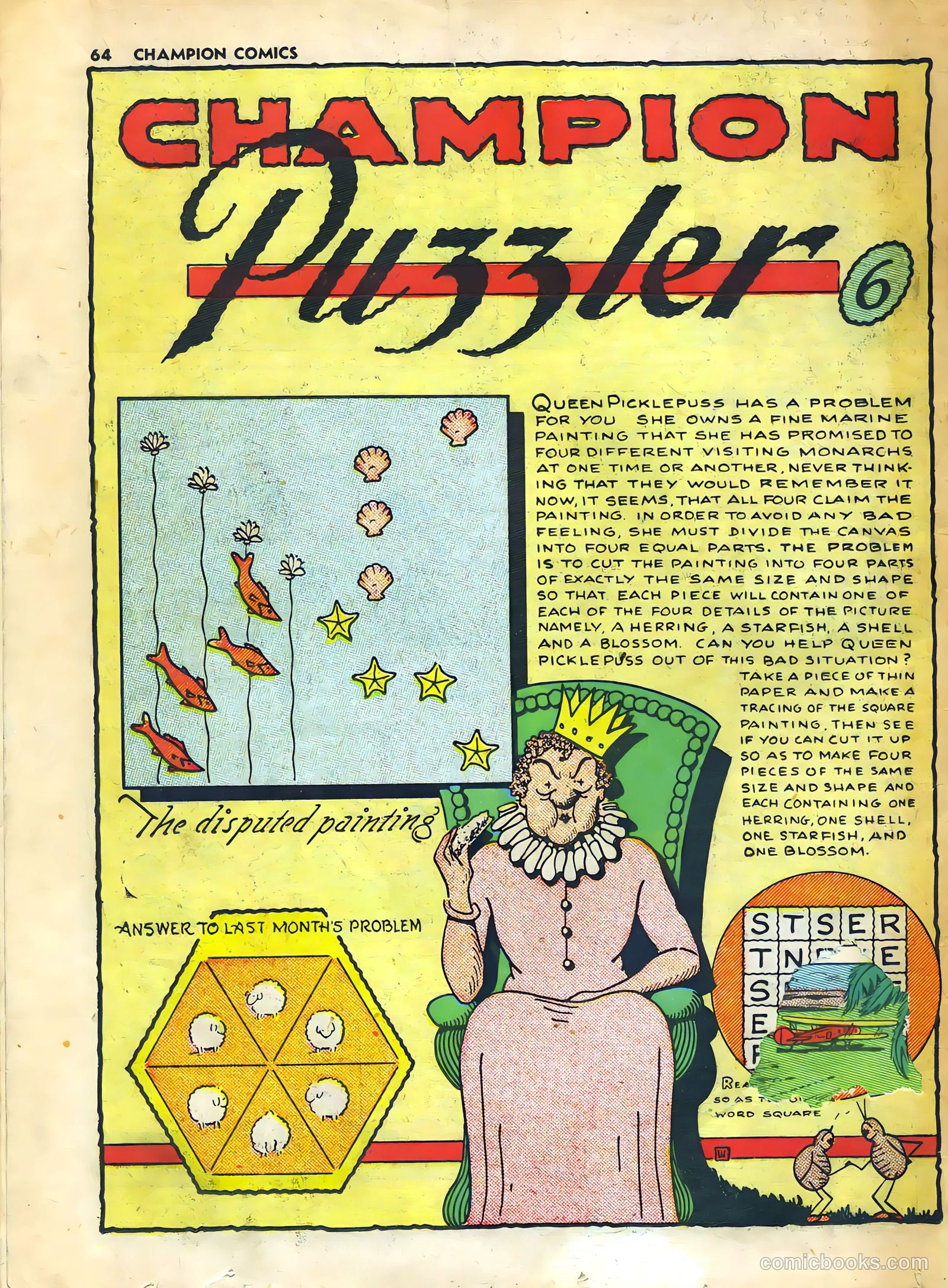 Champion Comics #7 (1940) — page 65 of 66