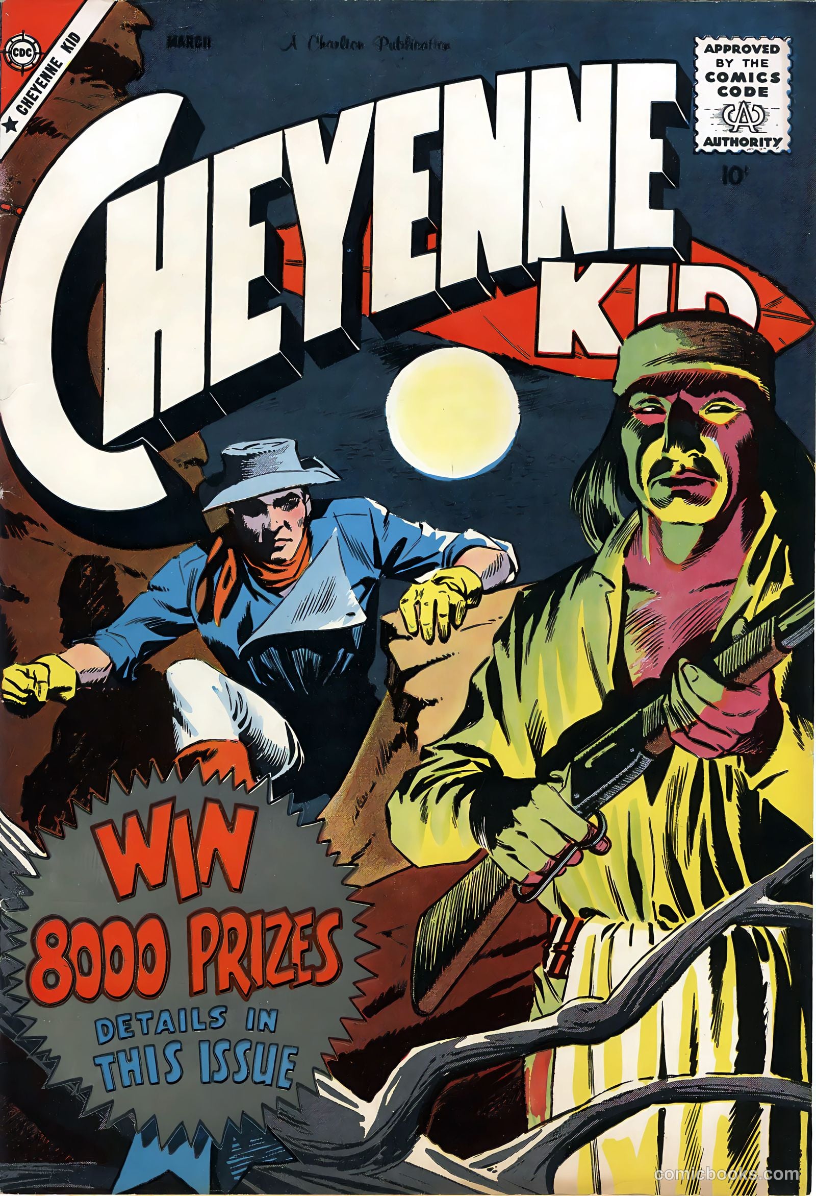 Cheyenne Kid #16 cover