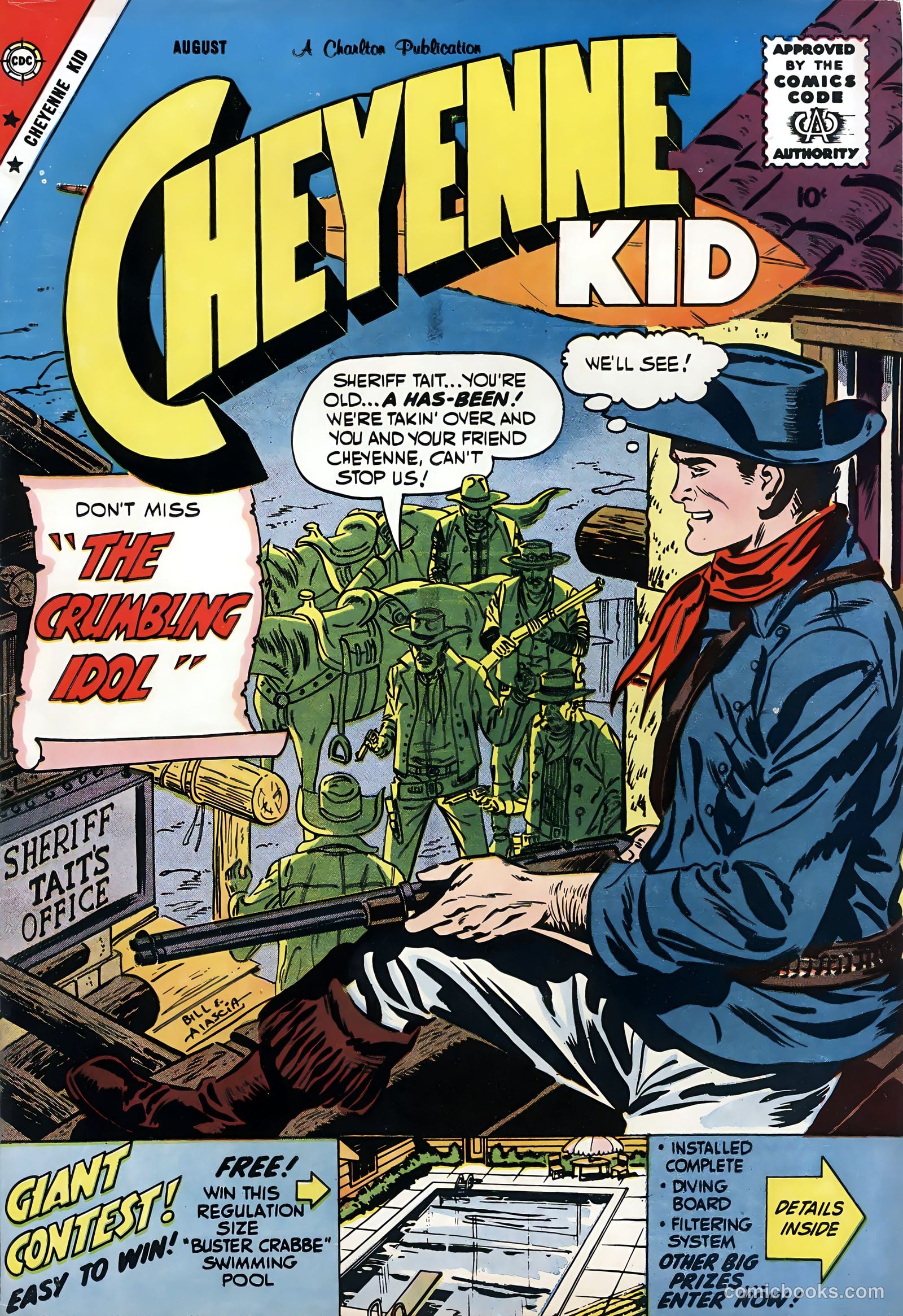 Cheyenne Kid #18 cover
