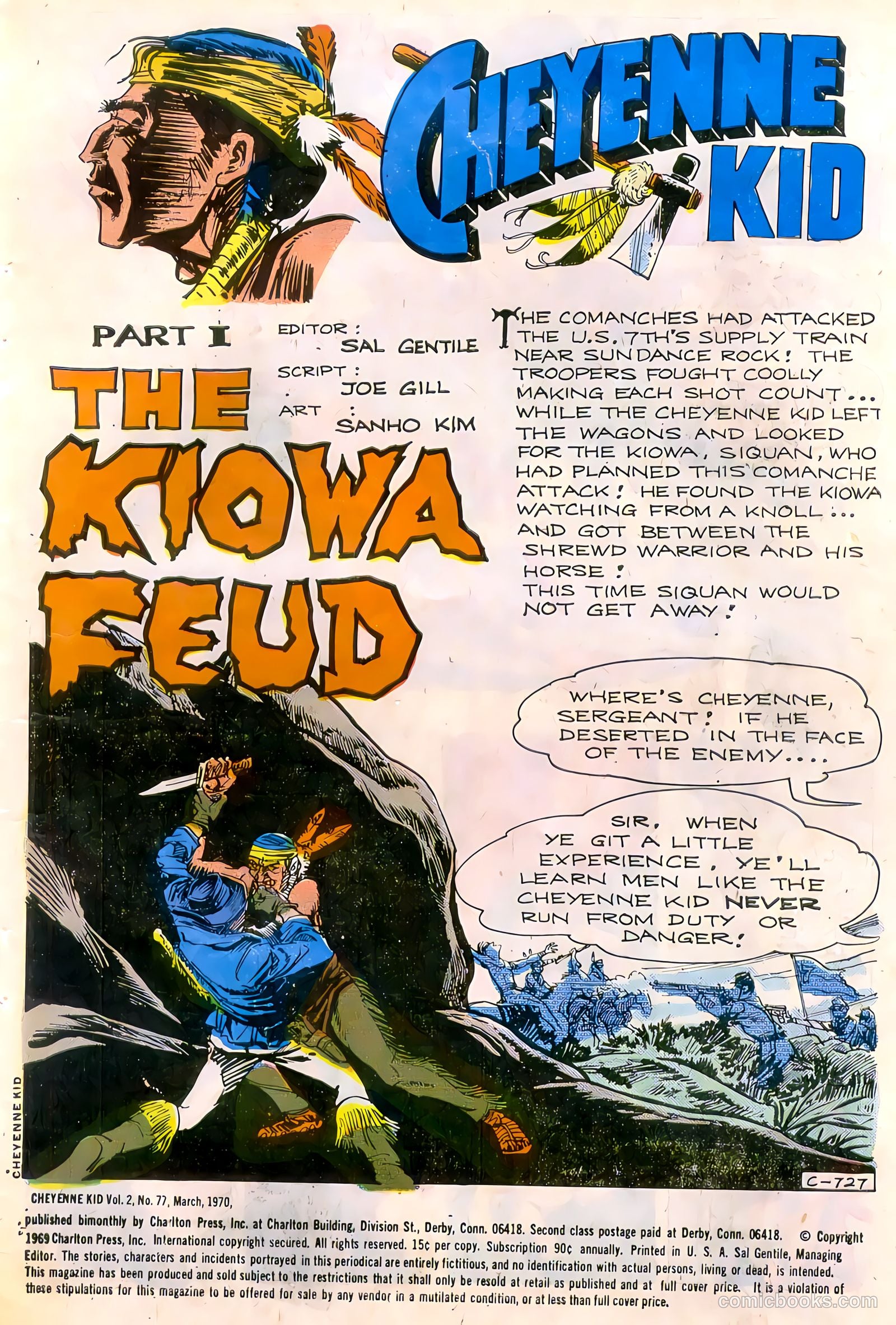 Cheyenne Kid #25 (1960) — page 2 of 27