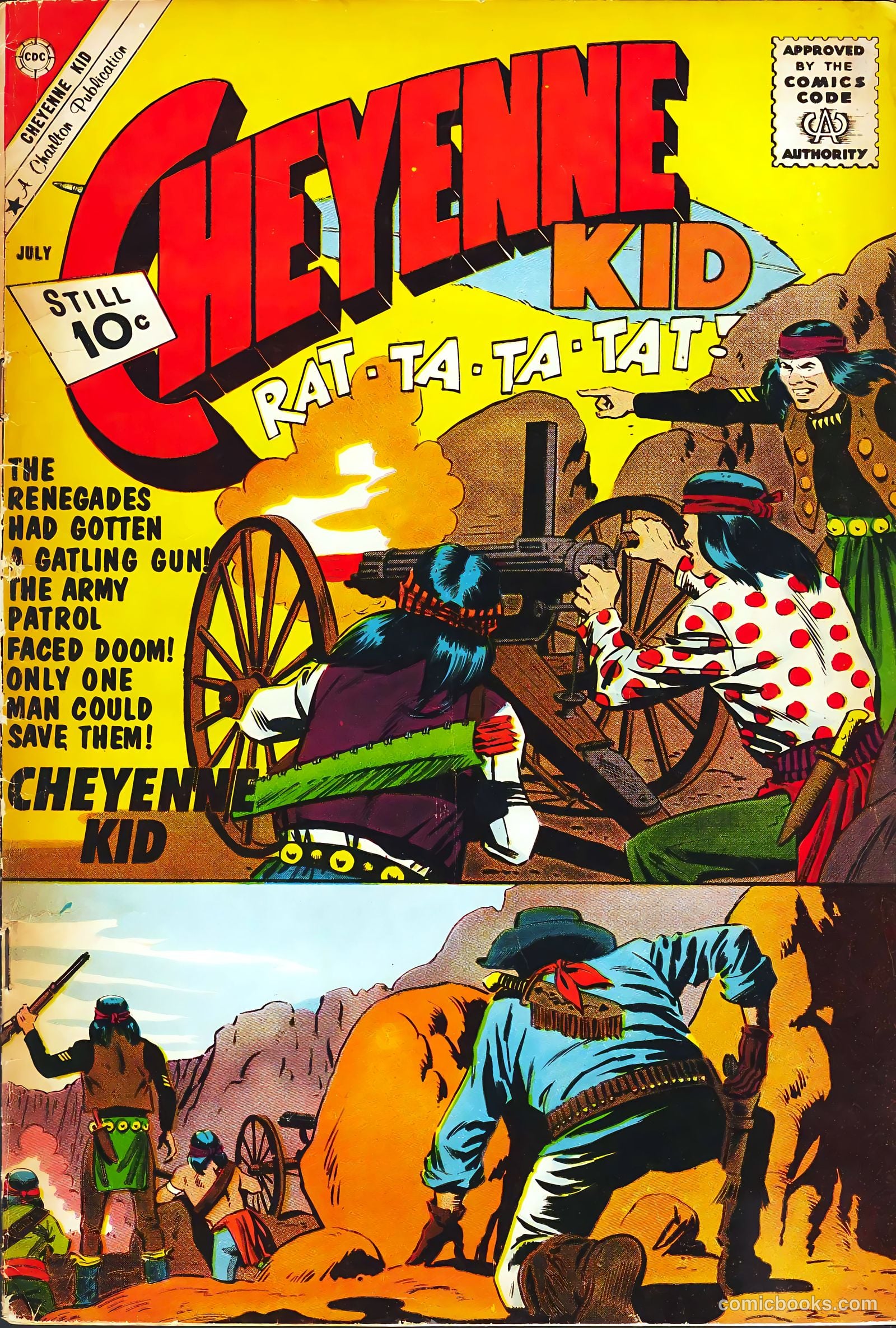 Cheyenne Kid #29 cover
