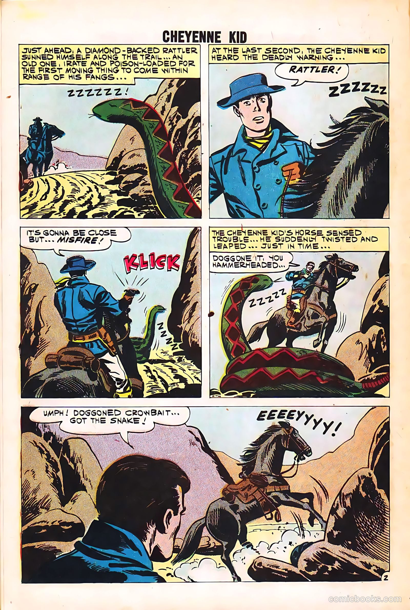 Cheyenne Kid #29 (1961) — page 12
