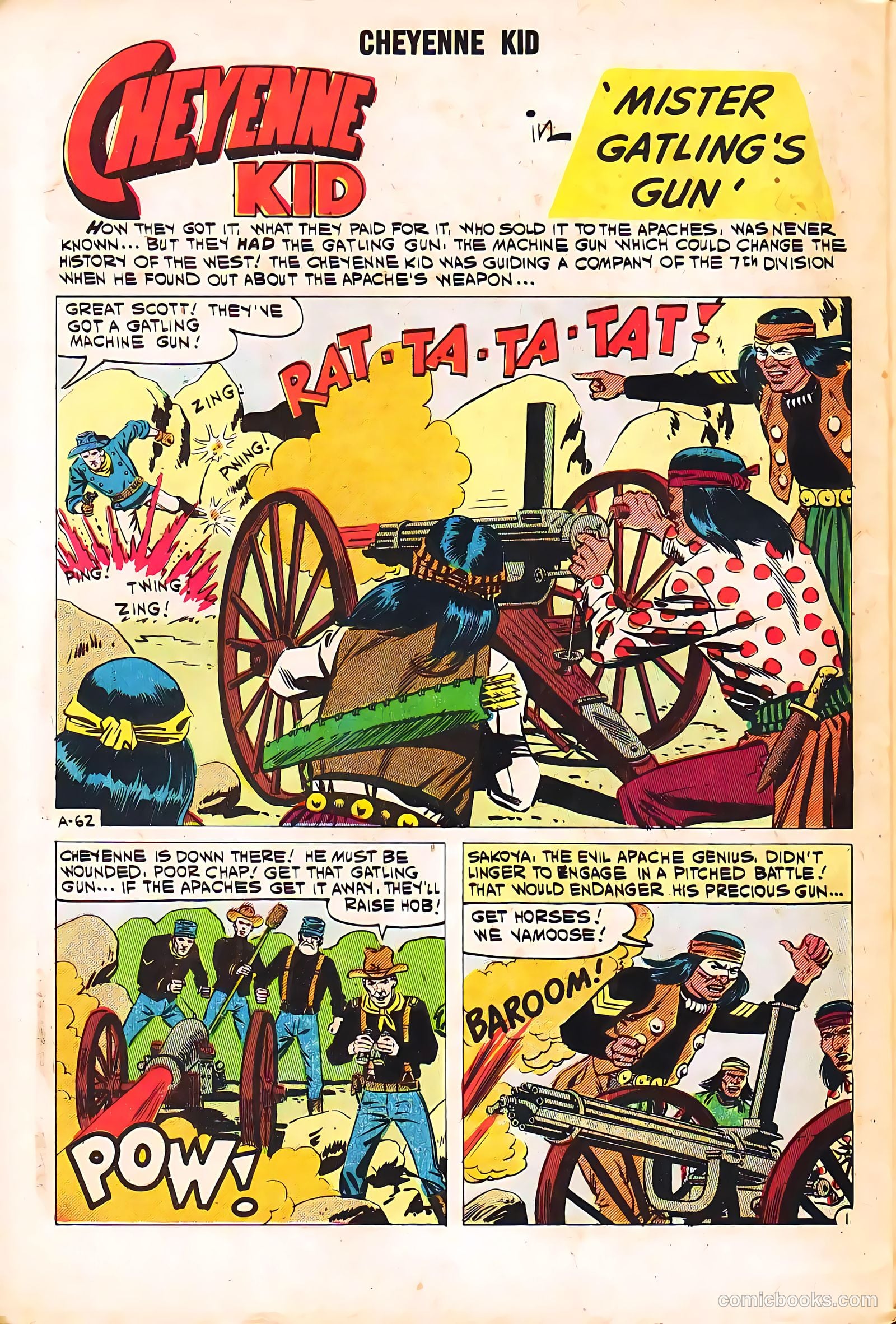 Cheyenne Kid #29 (1961) — page 28