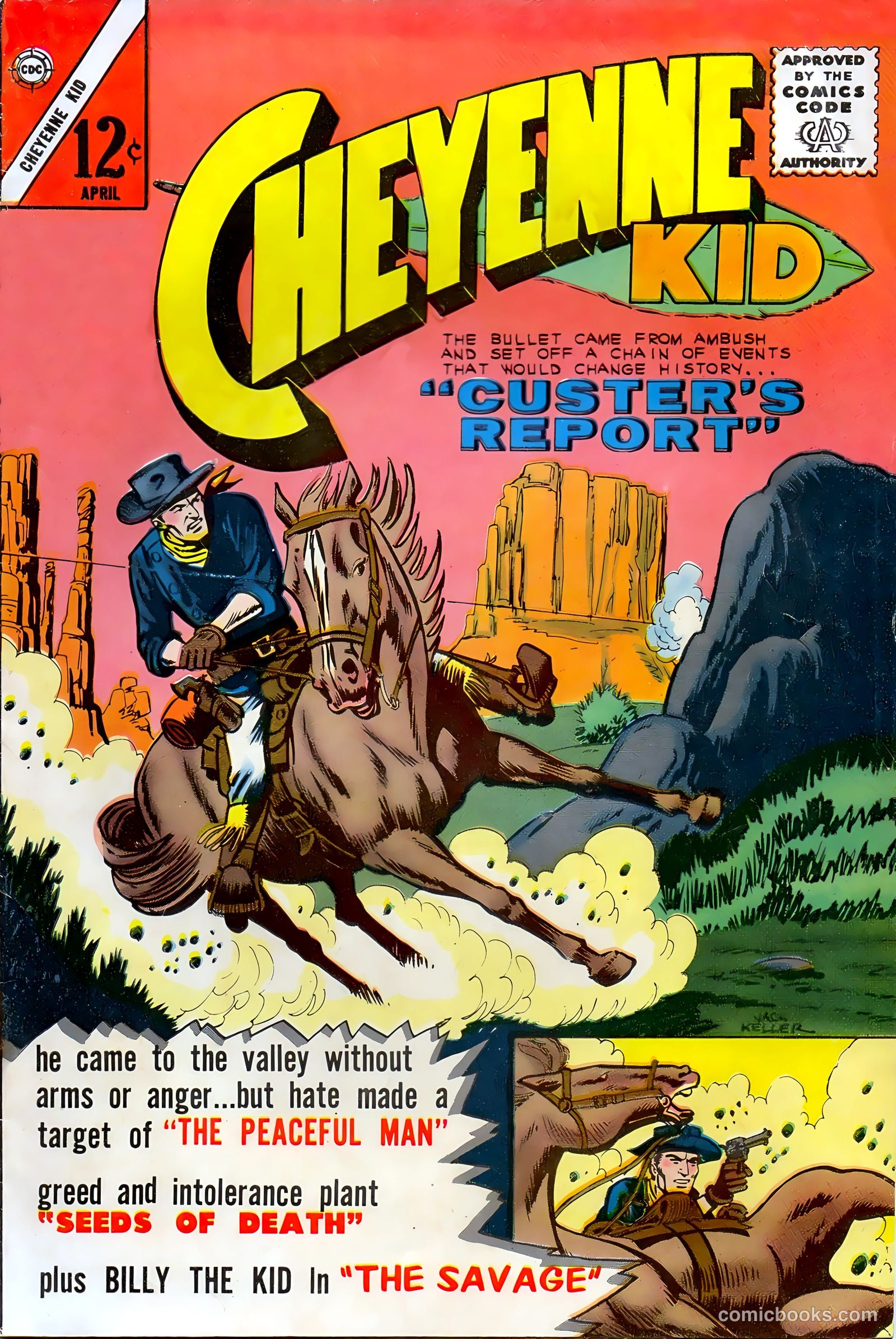 Cheyenne Kid #39 cover