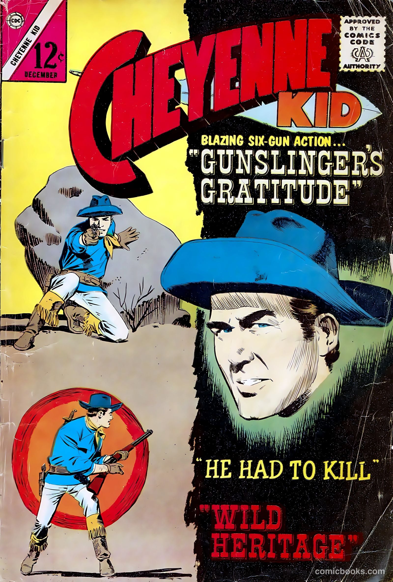 Cheyenne Kid #43 cover