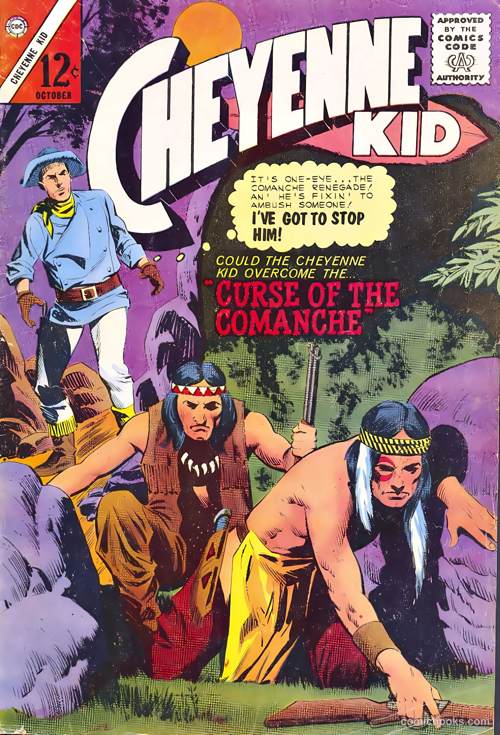 Cheyenne Kid #47 cover