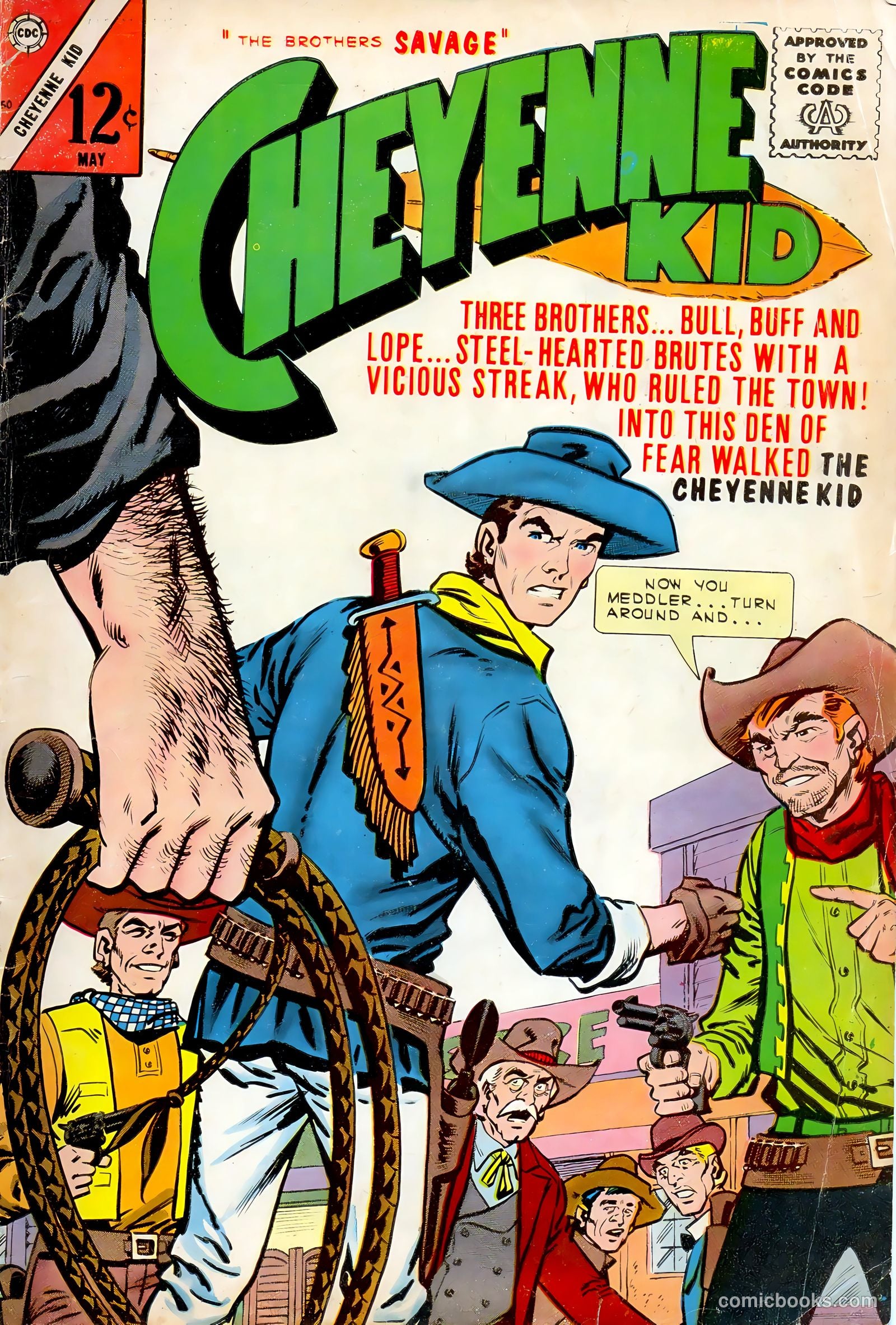 Cheyenne Kid #50 cover