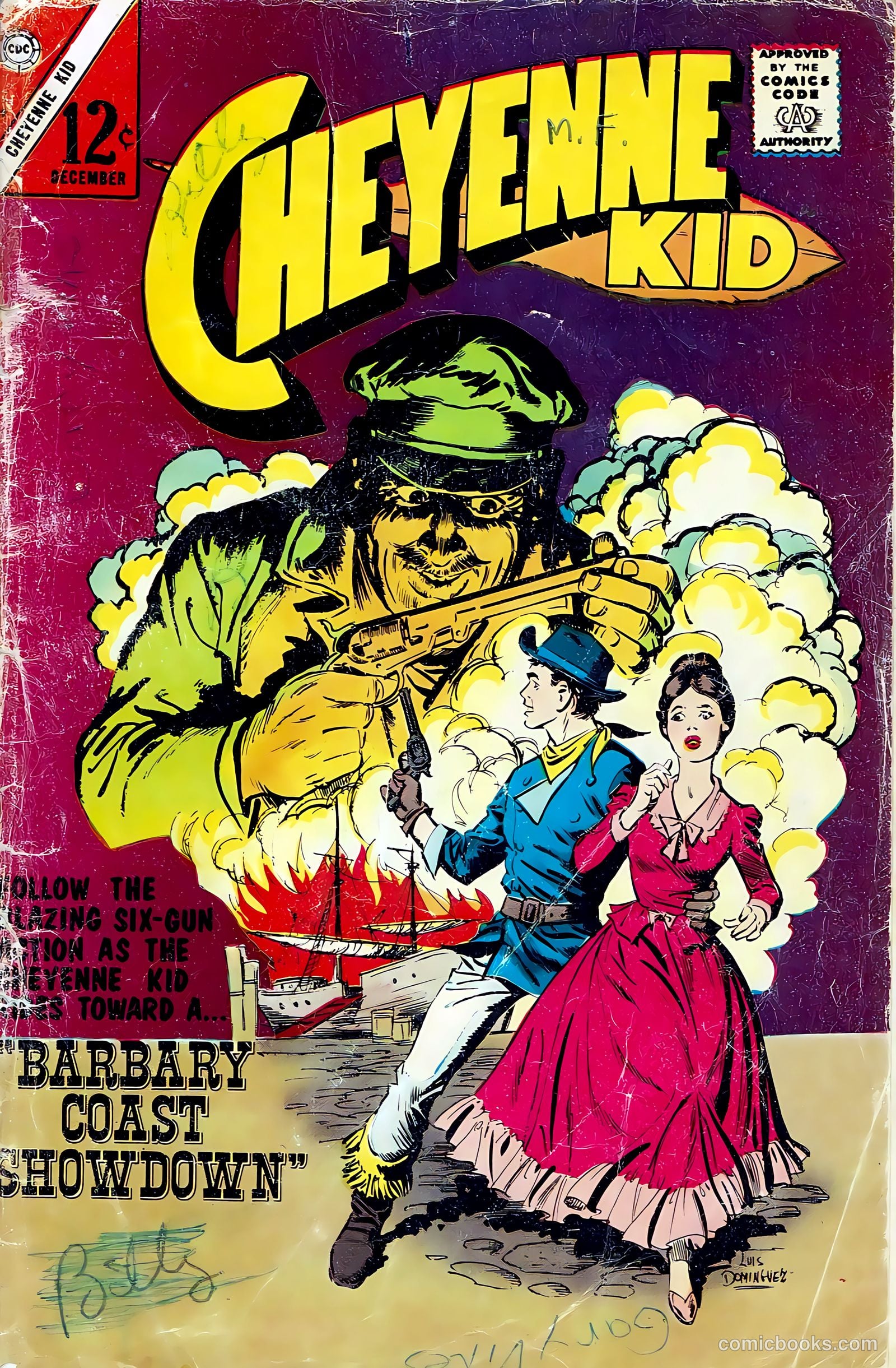Cheyenne Kid #59 cover