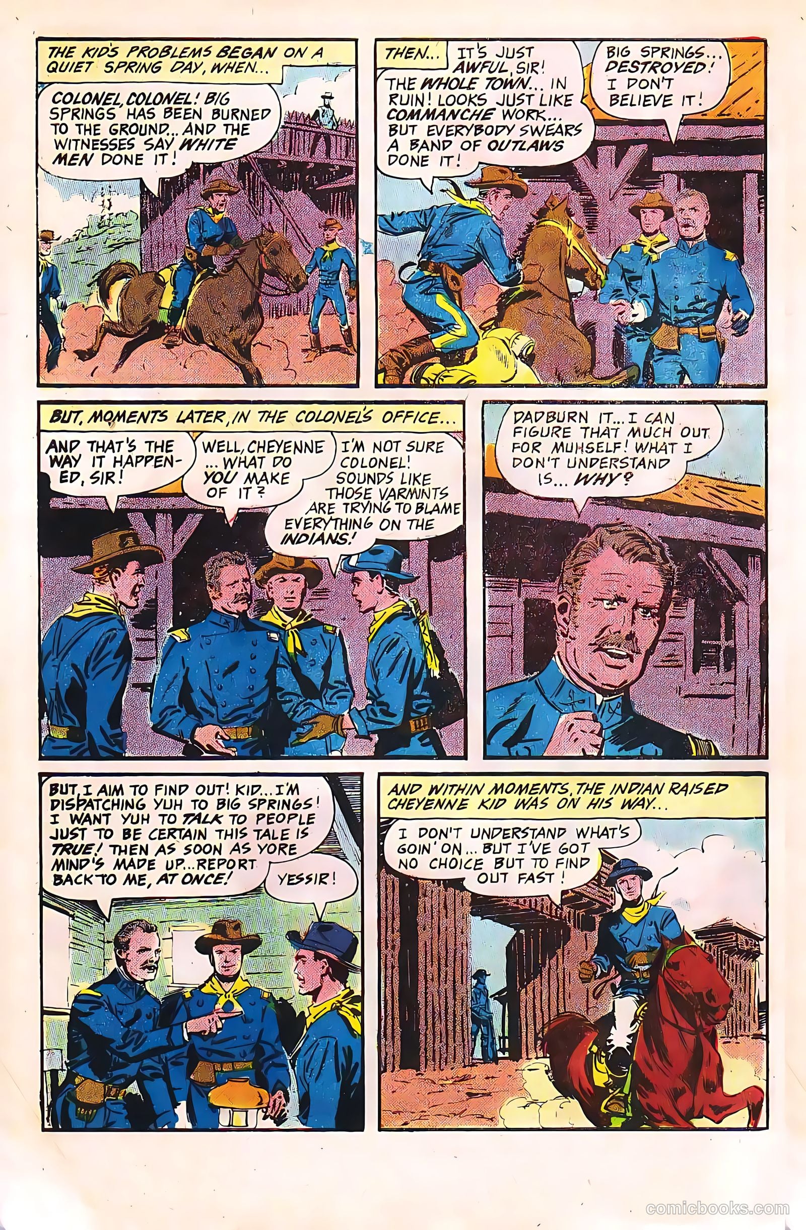 Cheyenne Kid #61 (1967) — page 4