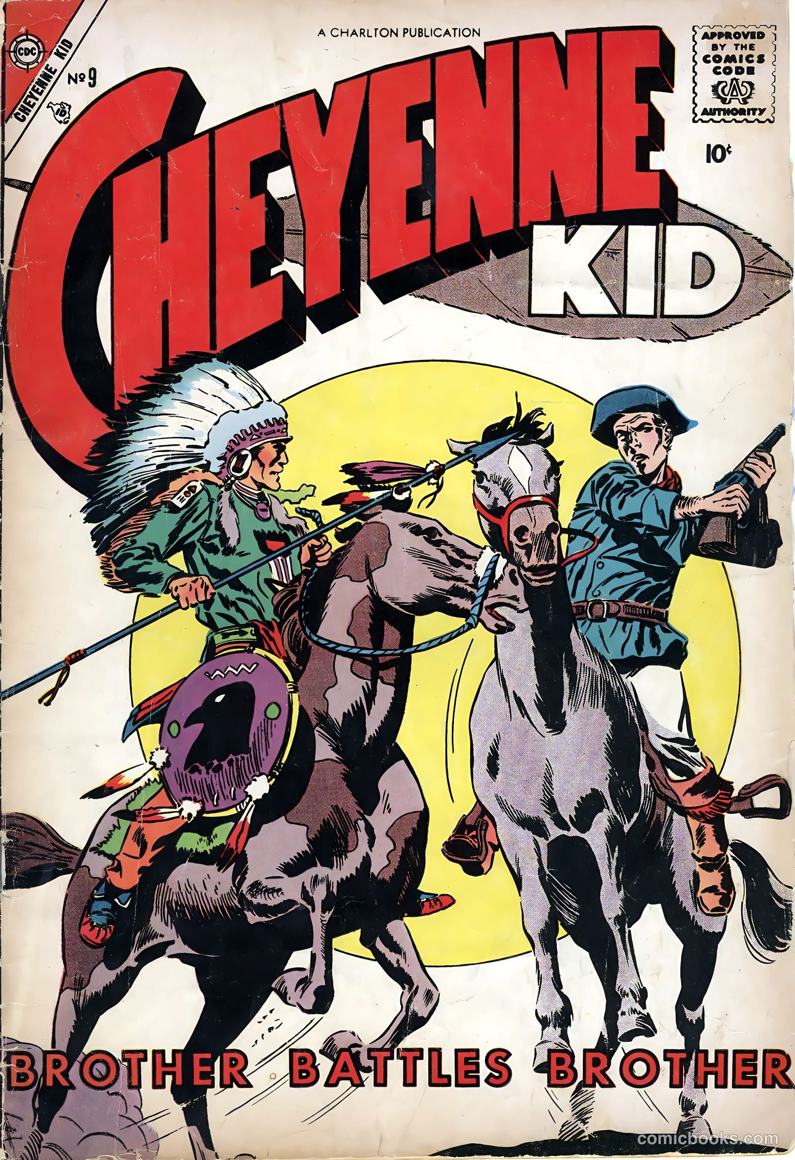 Cheyenne Kid #9 cover