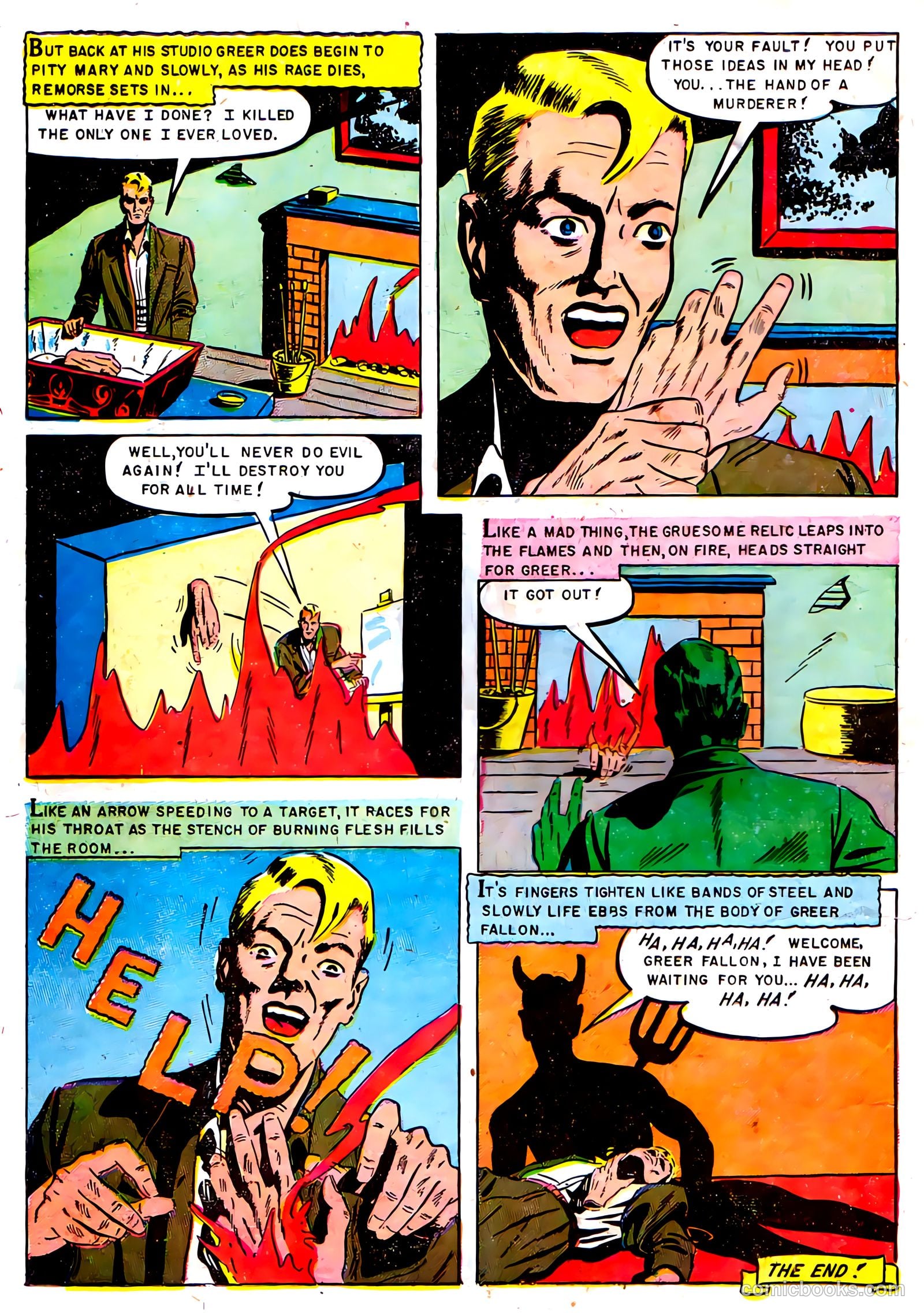 Chilling Tales #16 (1953) — page 23 of 24