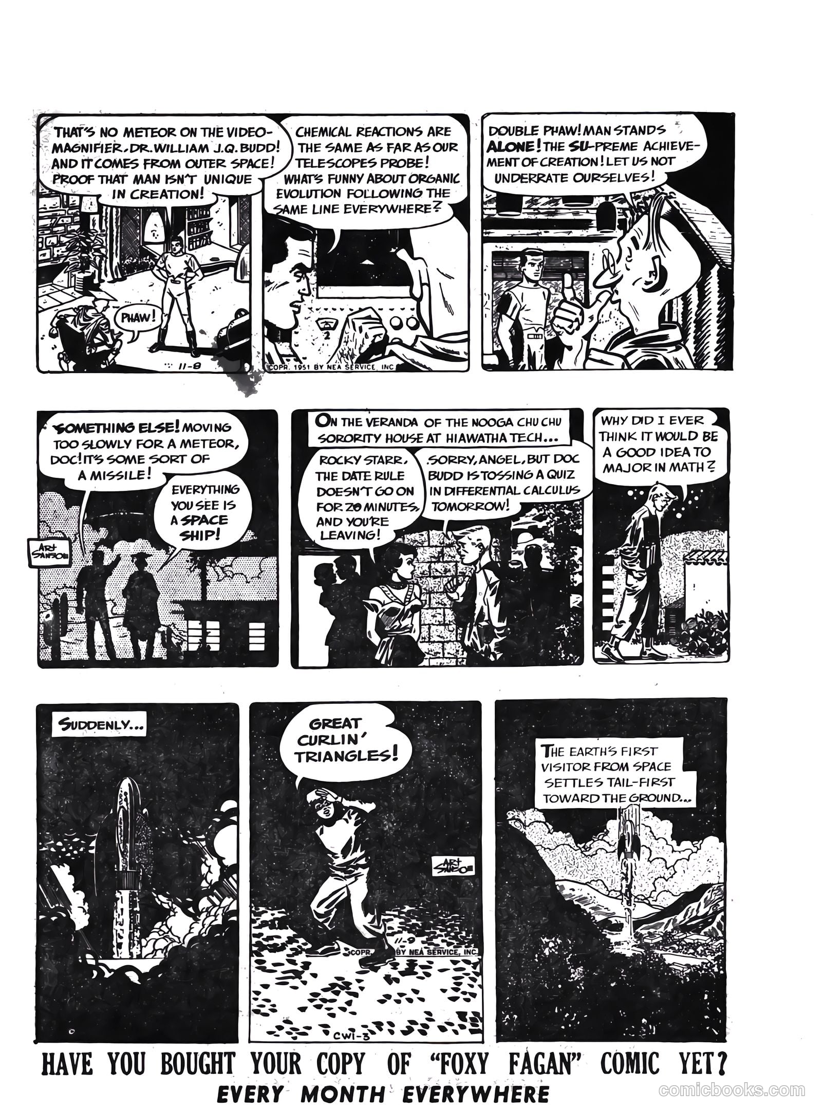 Chris Welkin Planeteer #1 (1950) — page 4 of 25