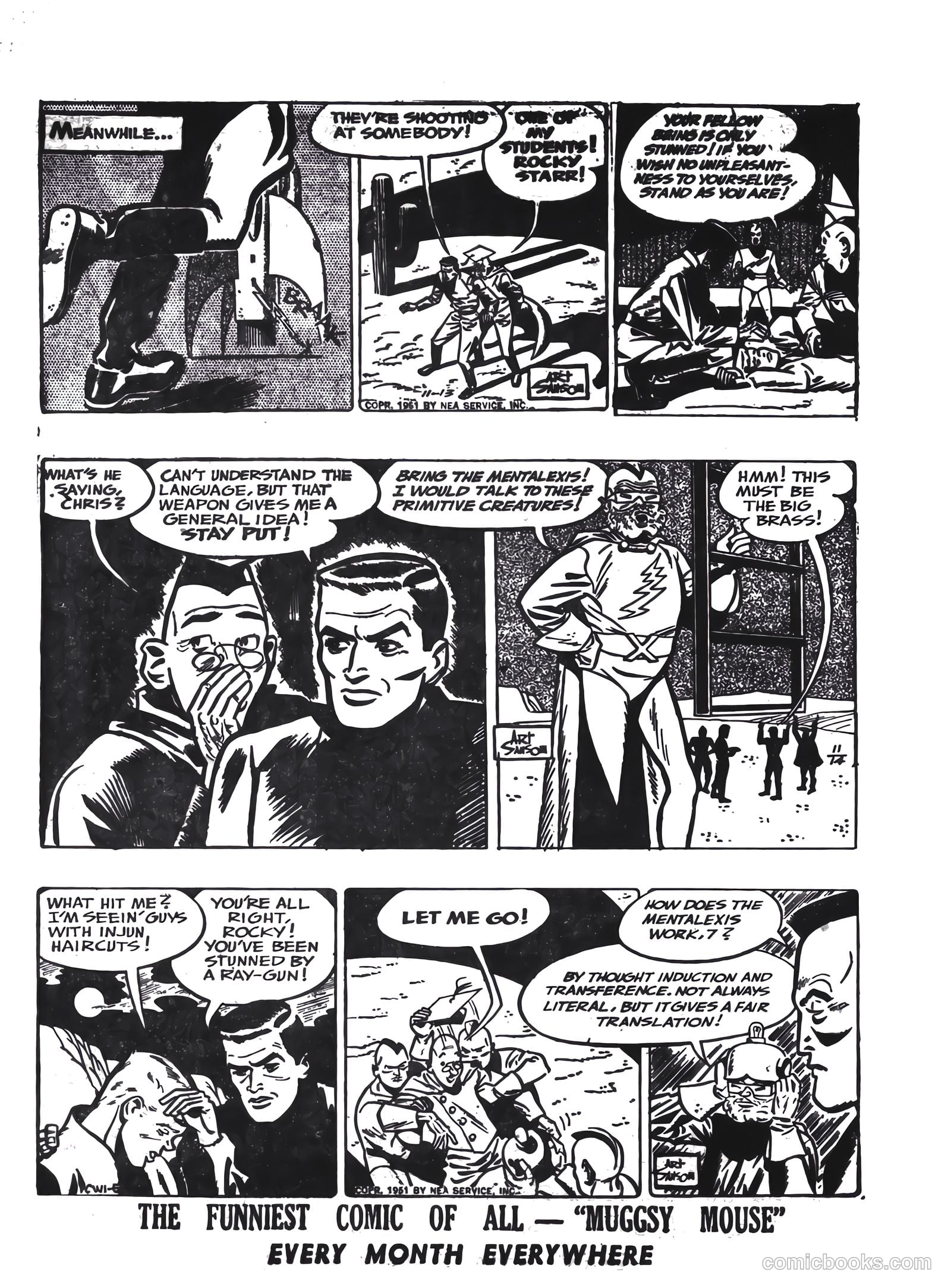 Chris Welkin Planeteer #1 (1950) — page 6 of 25