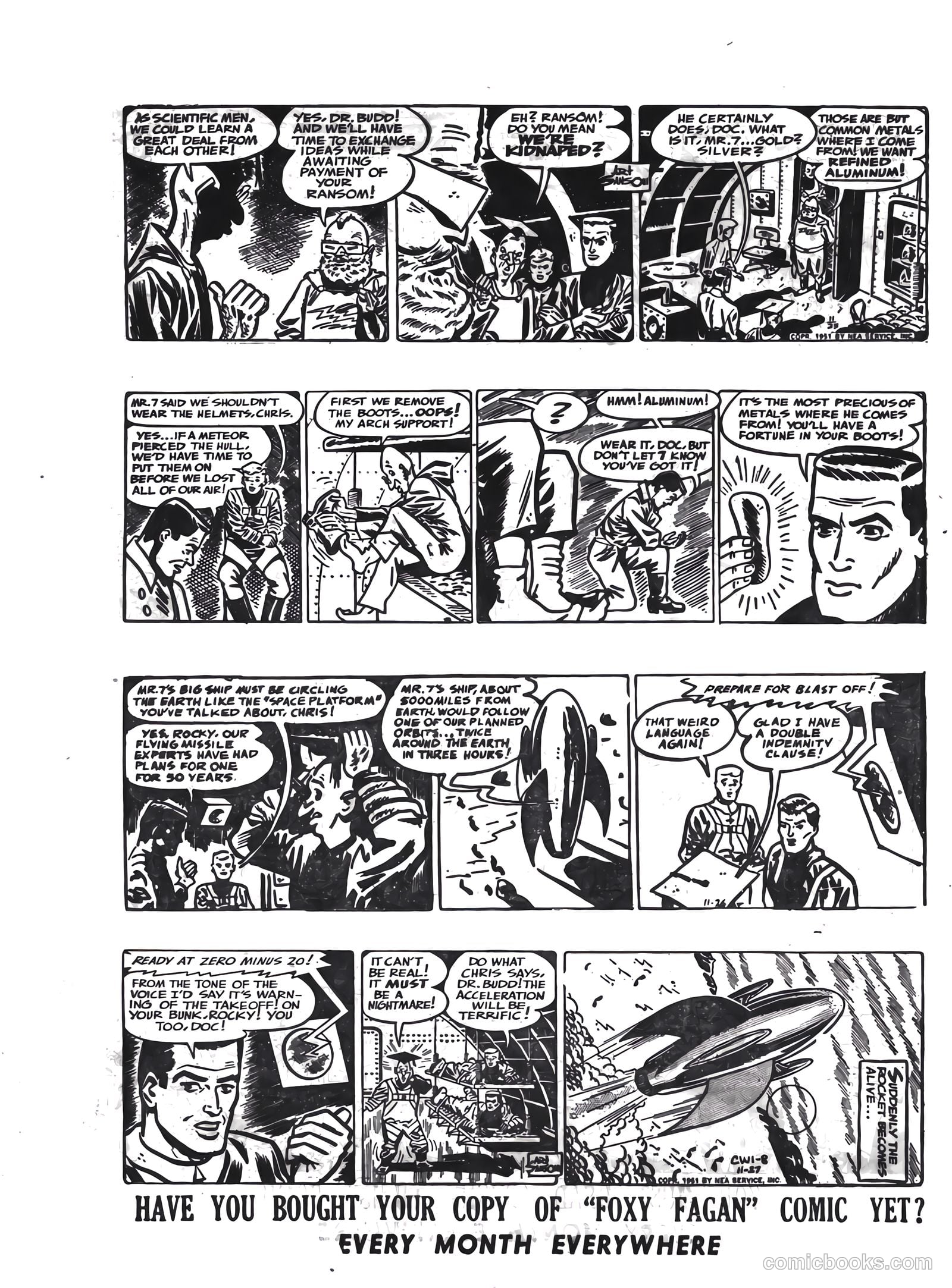 Chris Welkin Planeteer #1 (1950) — page 9 of 25