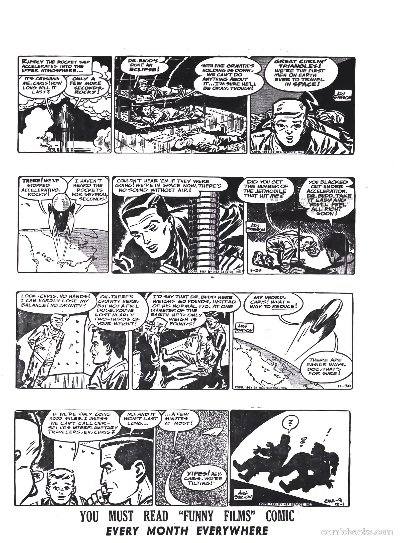 Chris Welkin Planeteer #1 (1950) — page 10 of 25